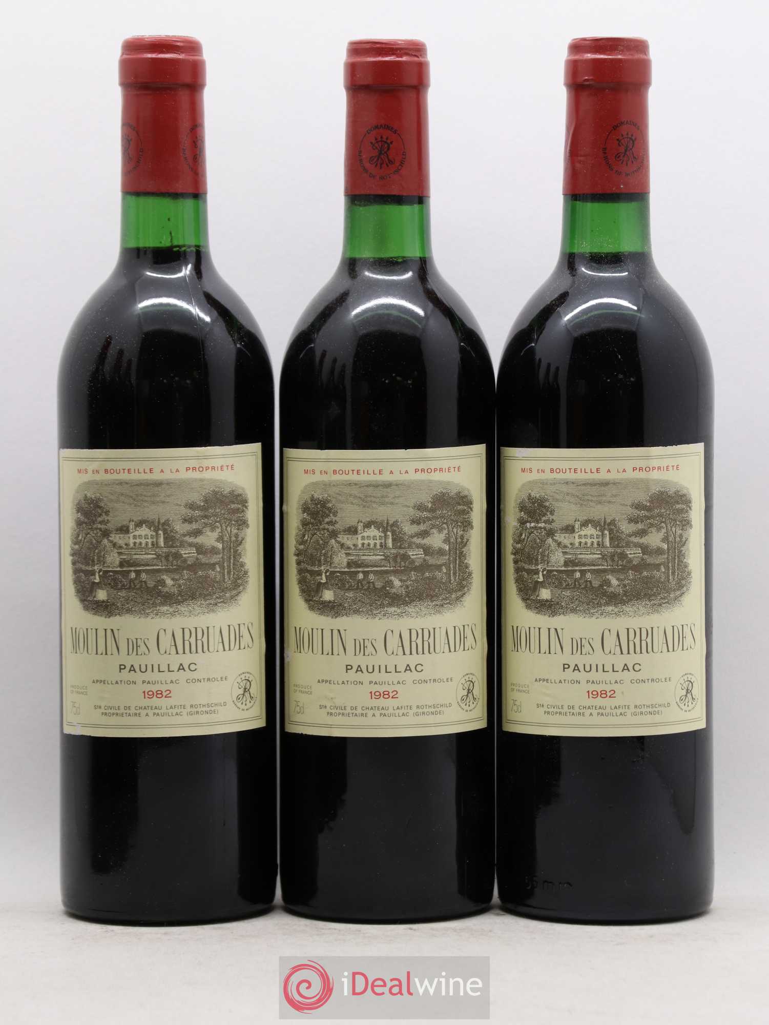 Moulin des Carruades Second Vin 1982 - Lot de 12 bouteilles - 3