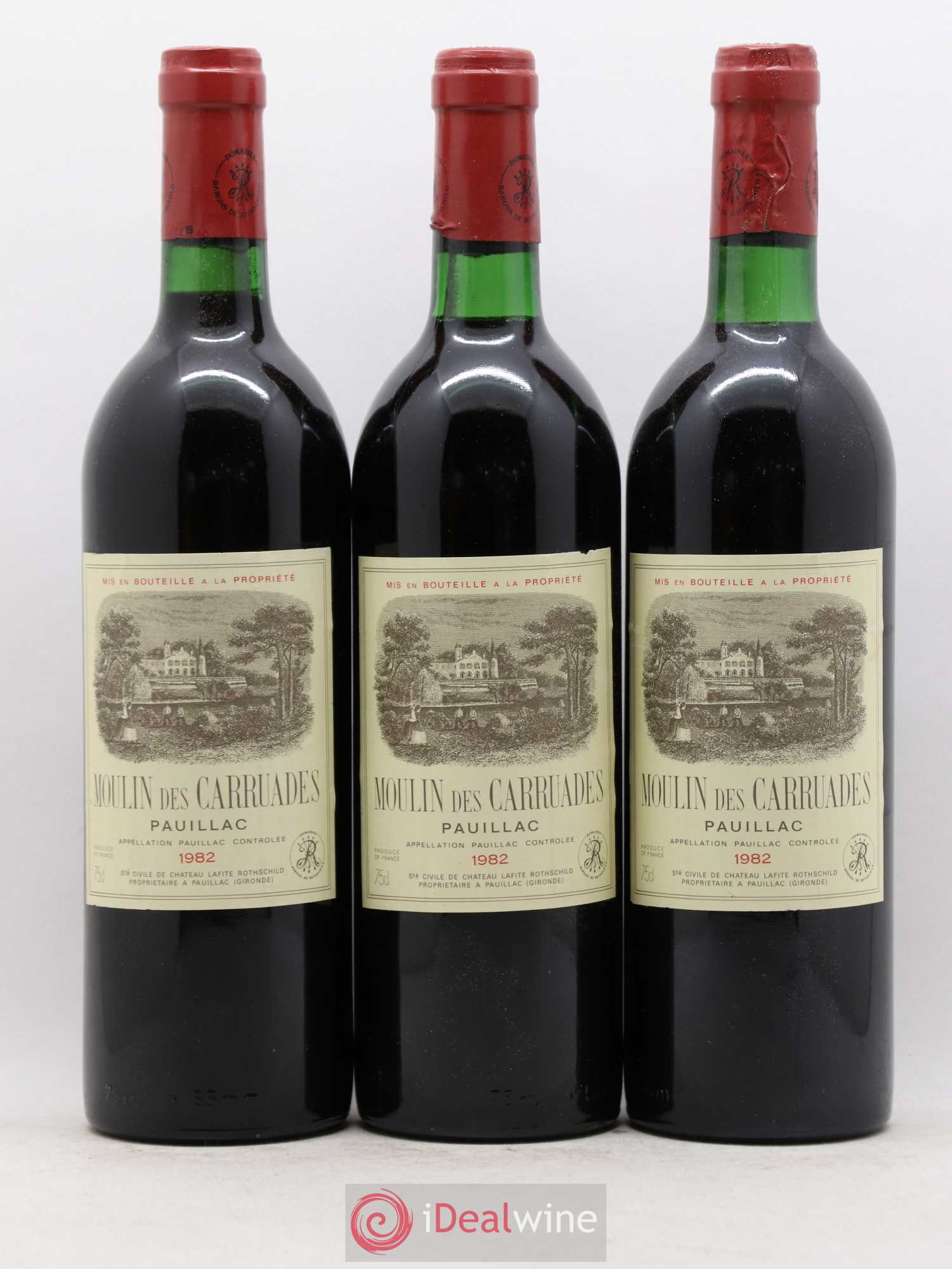 Moulin des Carruades Second Vin 1982 - Lot de 12 bouteilles - 4