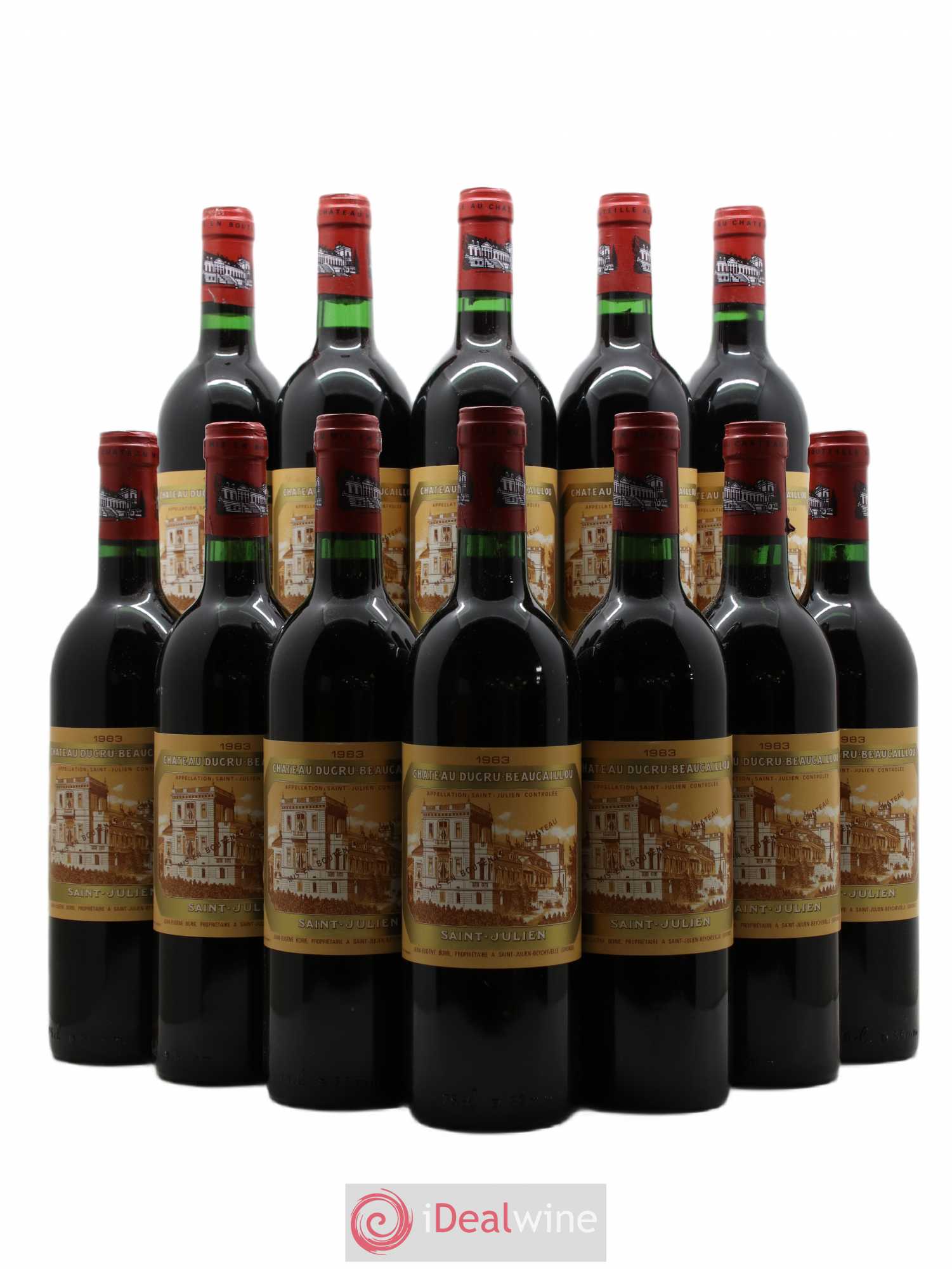 Château Ducru Beaucaillou 2ème Grand Cru Classé 1983 - Lot de 12 bouteilles - 0