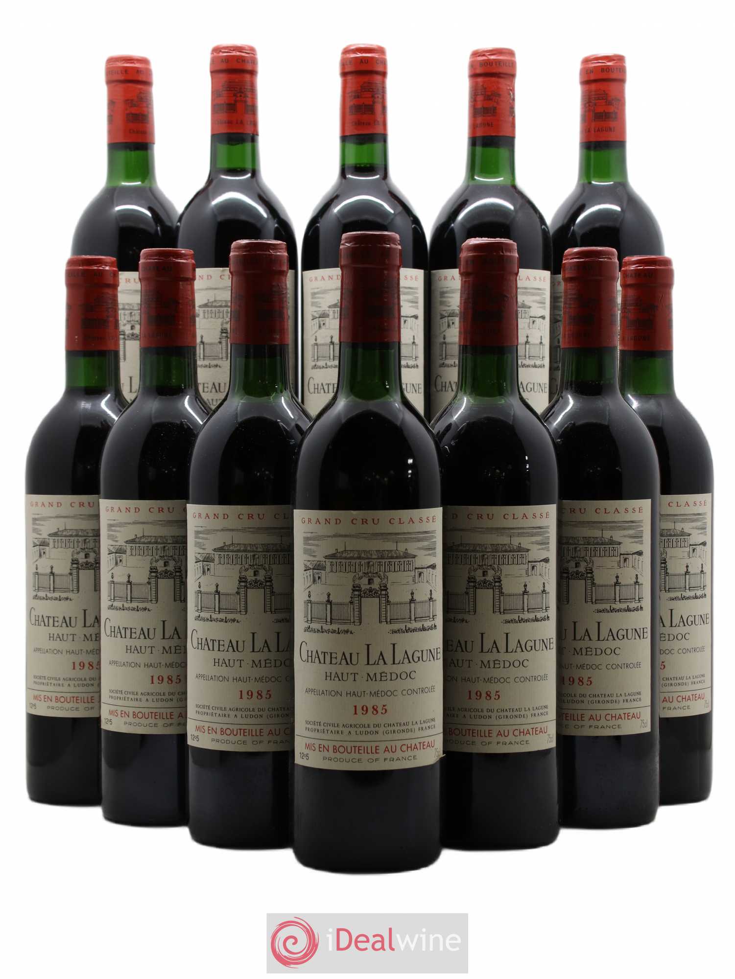 Château la Lagune 3ème Grand Cru Classé 1985 - Posten von 12 Flaschen - 0