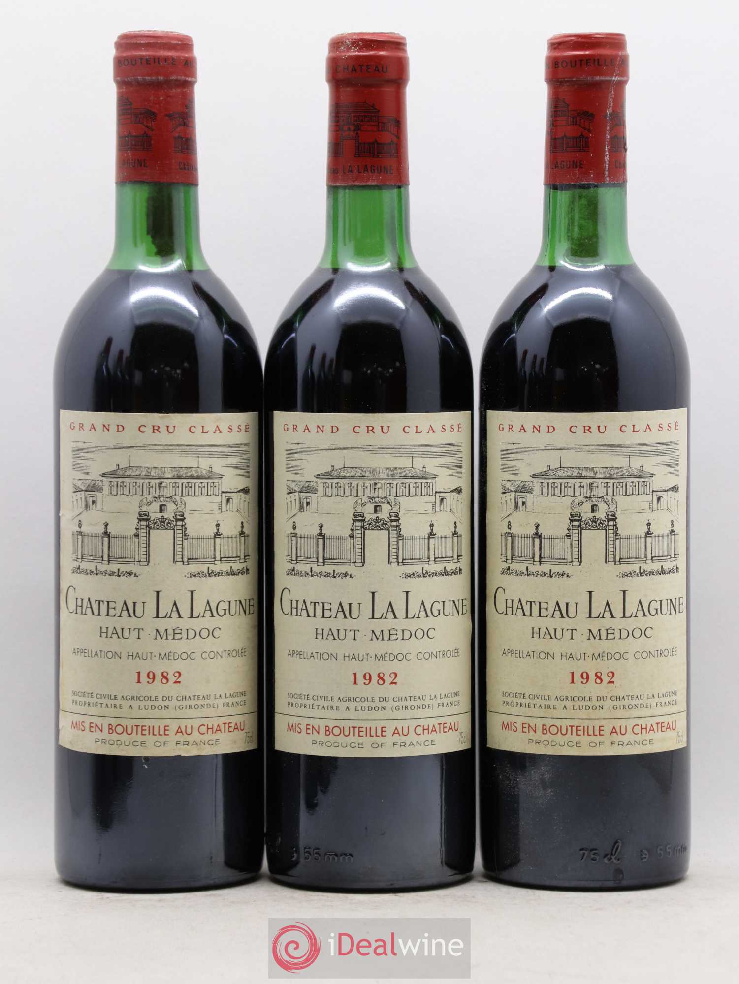 Château la Lagune 3ème Grand Cru Classé 1982 - Lot de 12 bouteilles - 3