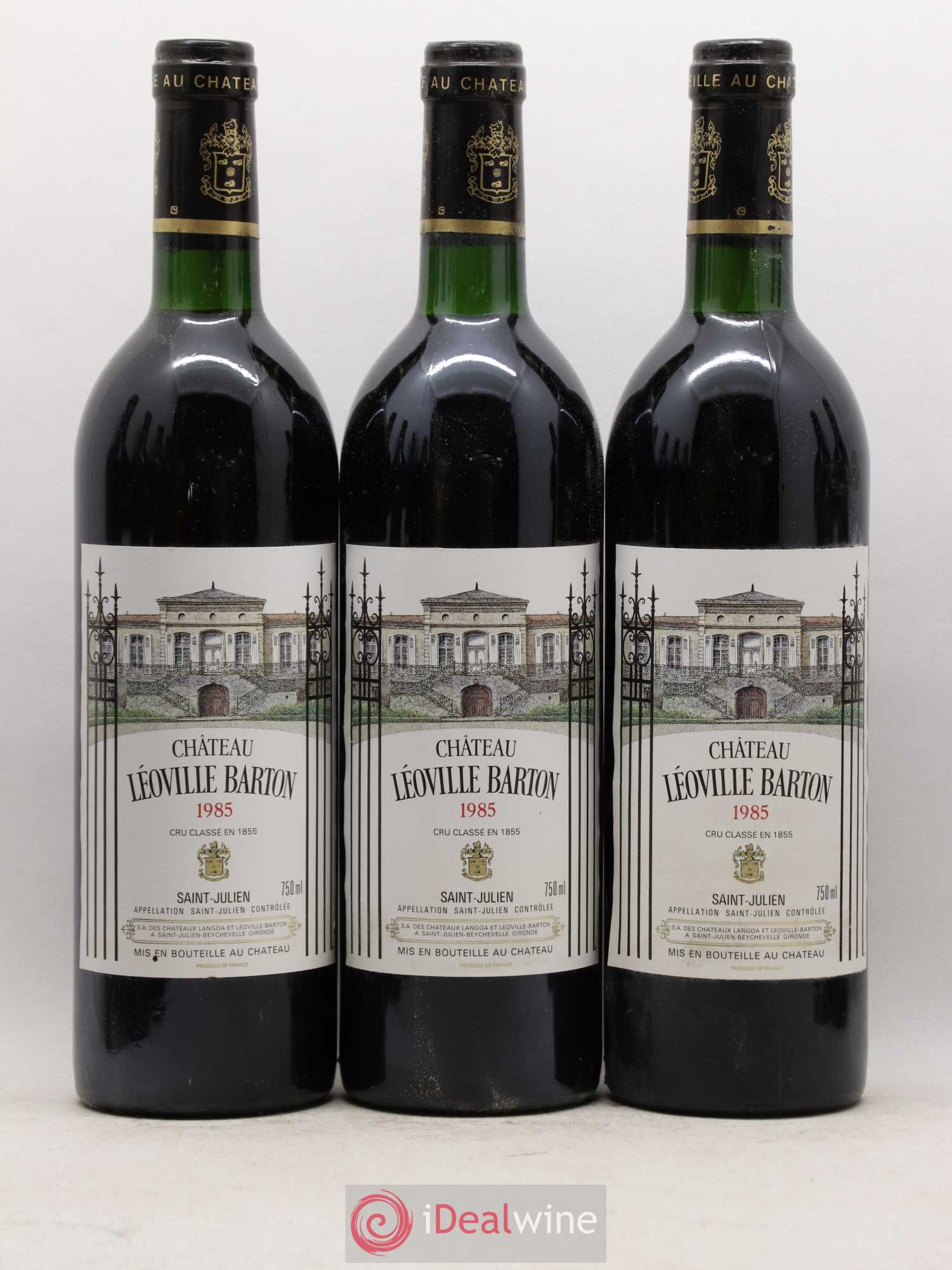 Château Léoville Barton 2ème Grand Cru Classé 1985 - Lot de 12 bouteilles - 2
