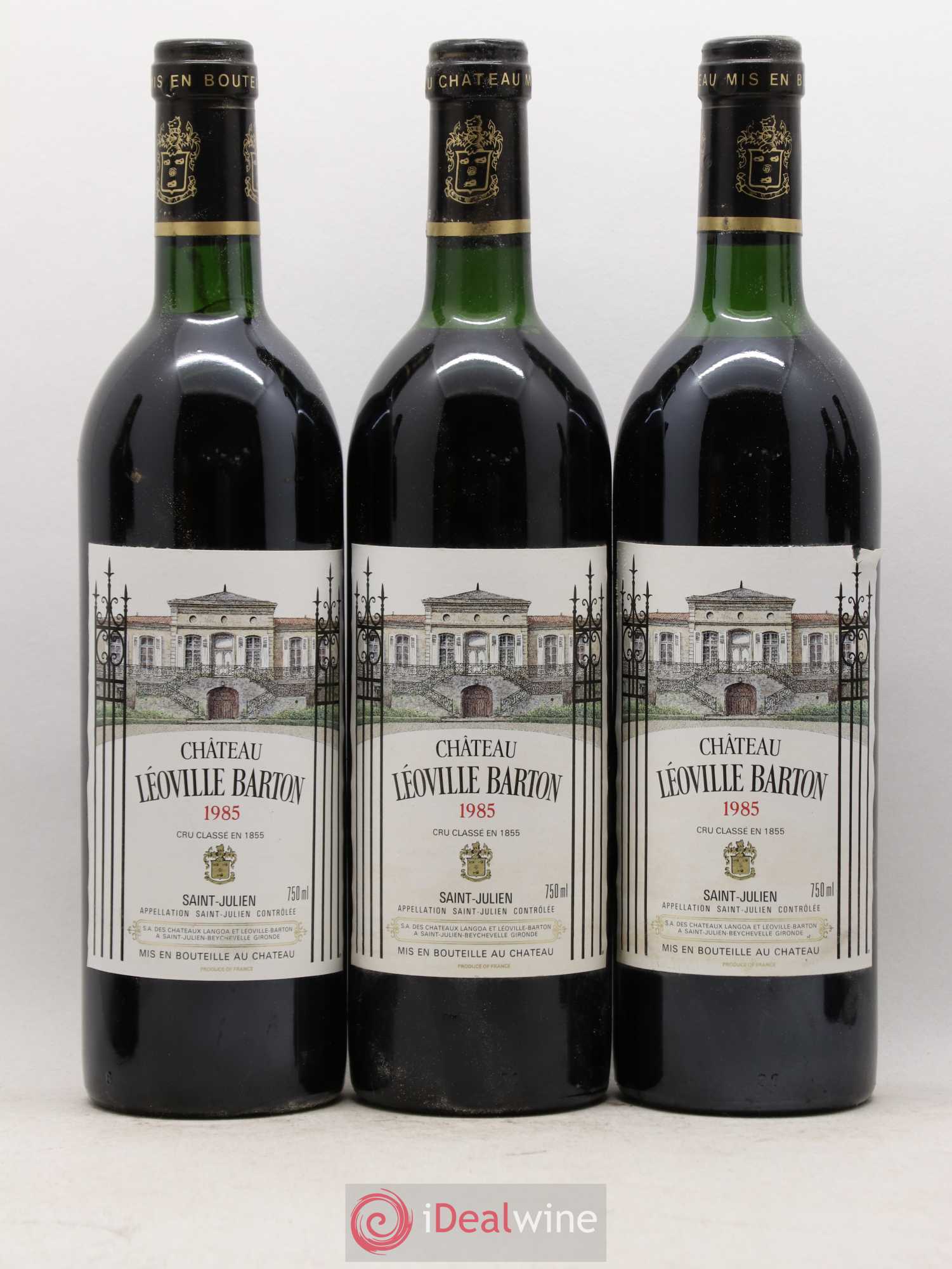 Château Léoville Barton 2ème Grand Cru Classé 1985 - Lot de 12 bouteilles - 3