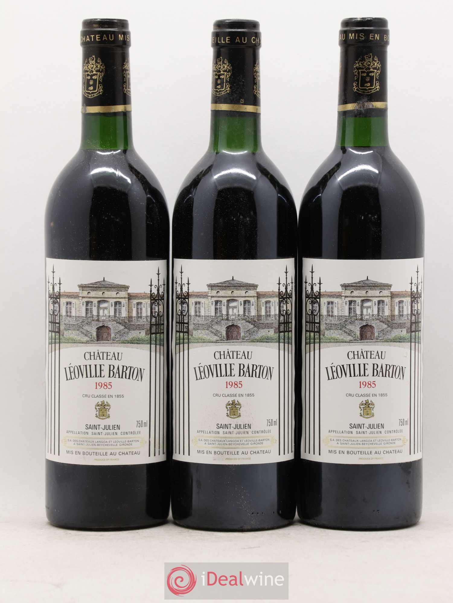 Château Léoville Barton 2ème Grand Cru Classé 1985 - Lot de 12 bouteilles - 4