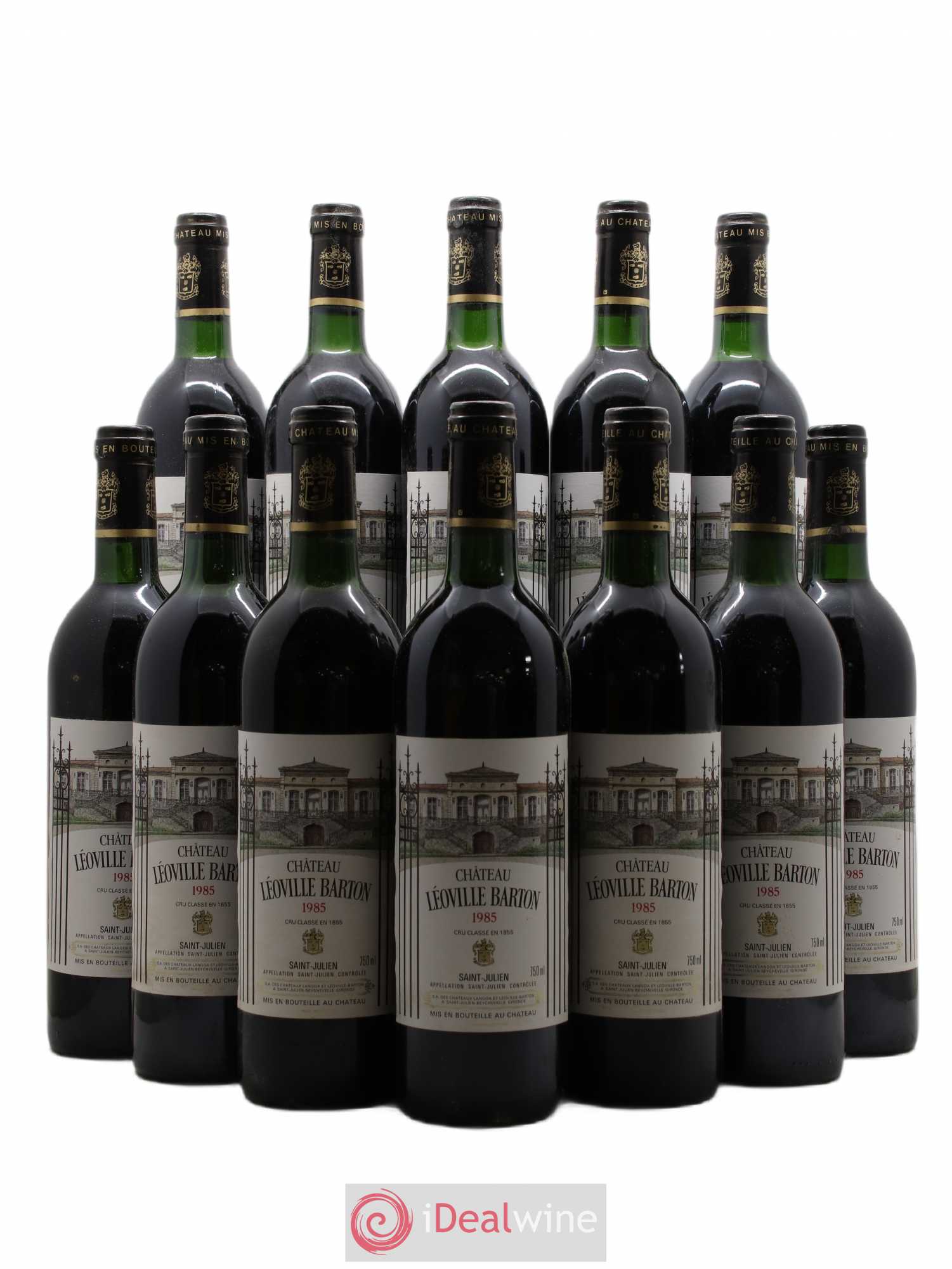 Château Léoville Barton 2ème Grand Cru Classé 1985 - Lot de 12 bouteilles - 0