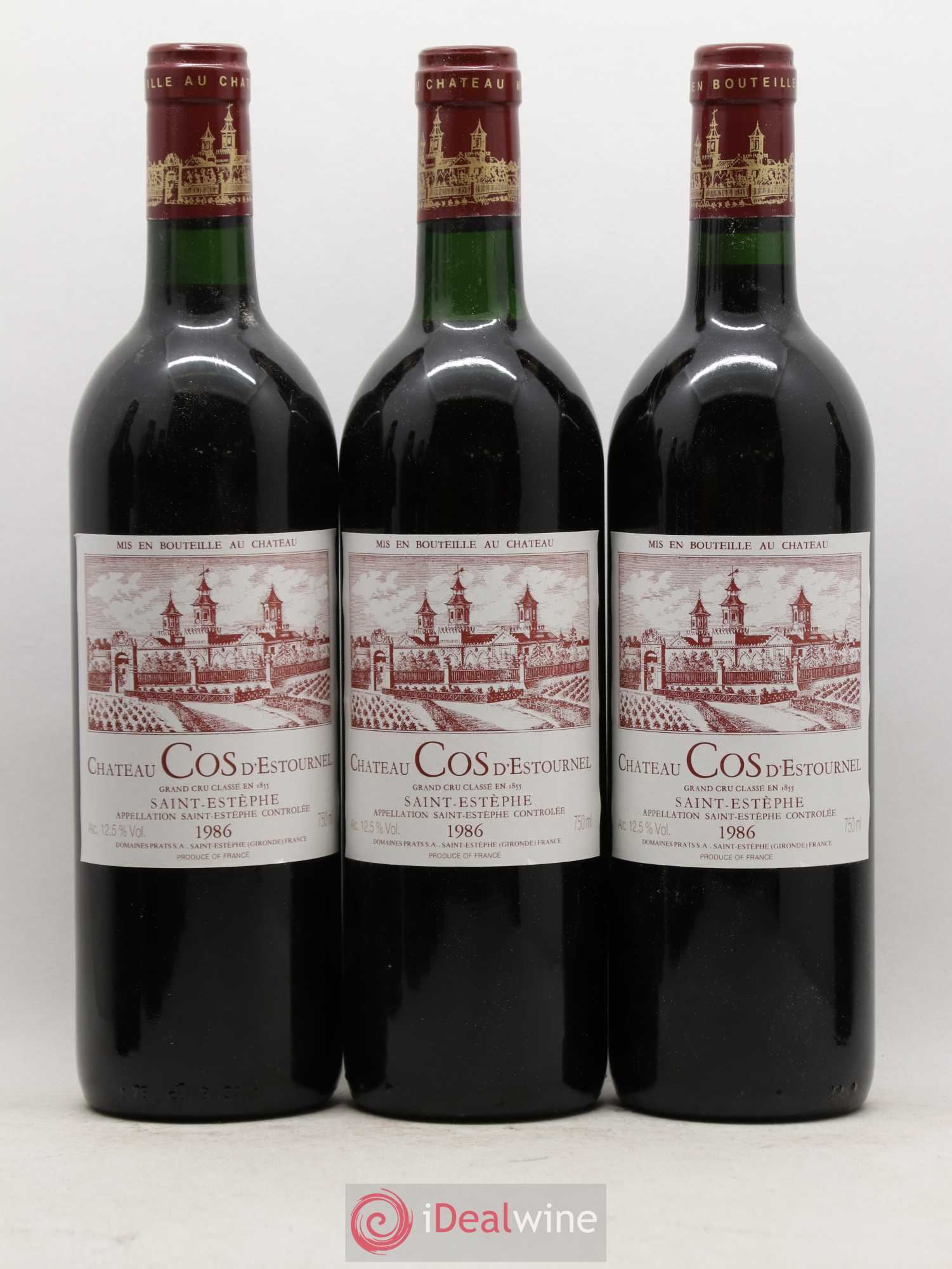 Cos d'Estournel 2ème Grand Cru Classé 1986 - Lot de 12 bouteilles - 2