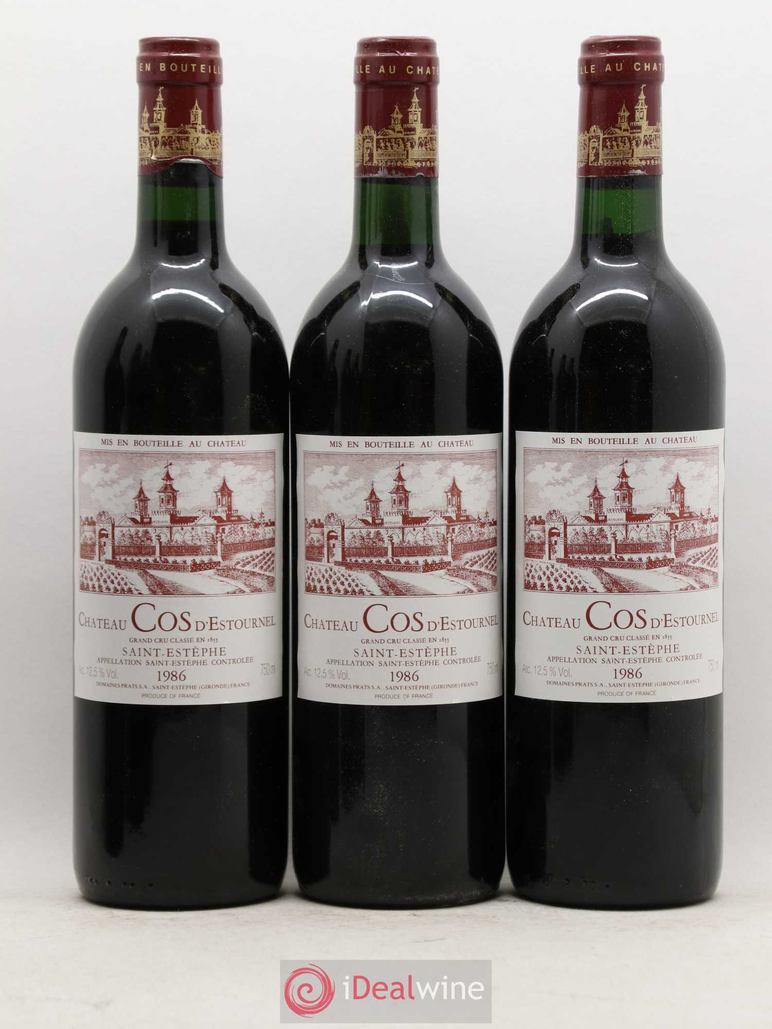 Cos d'Estournel 2ème Grand Cru Classé 1986 - Lot de 12 bouteilles - 3