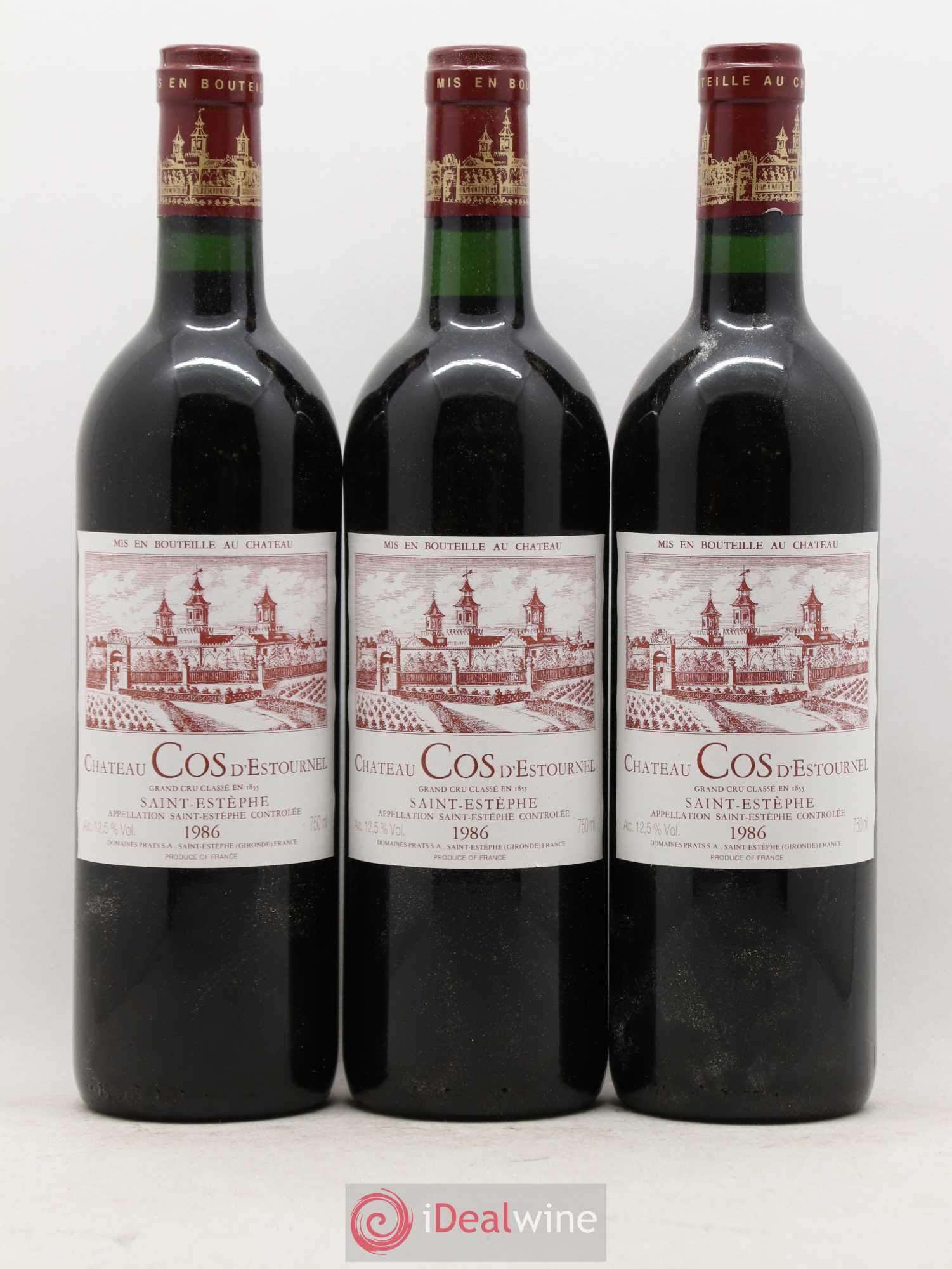 Cos d'Estournel 2ème Grand Cru Classé 1986 - Lot de 12 bouteilles - 4