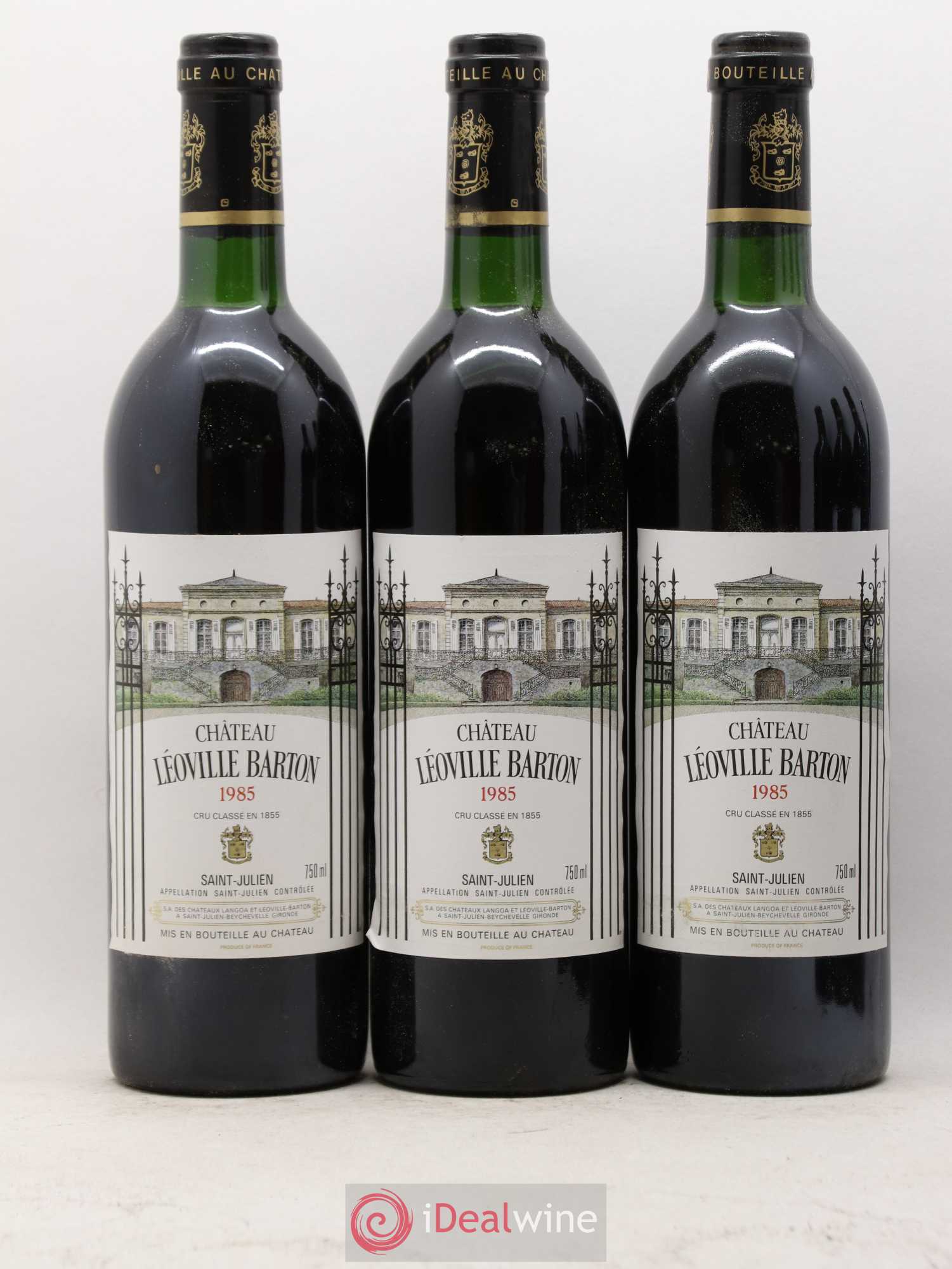 Château Léoville Barton 2ème Grand Cru Classé 1985 - Lot de 12 bouteilles - 3