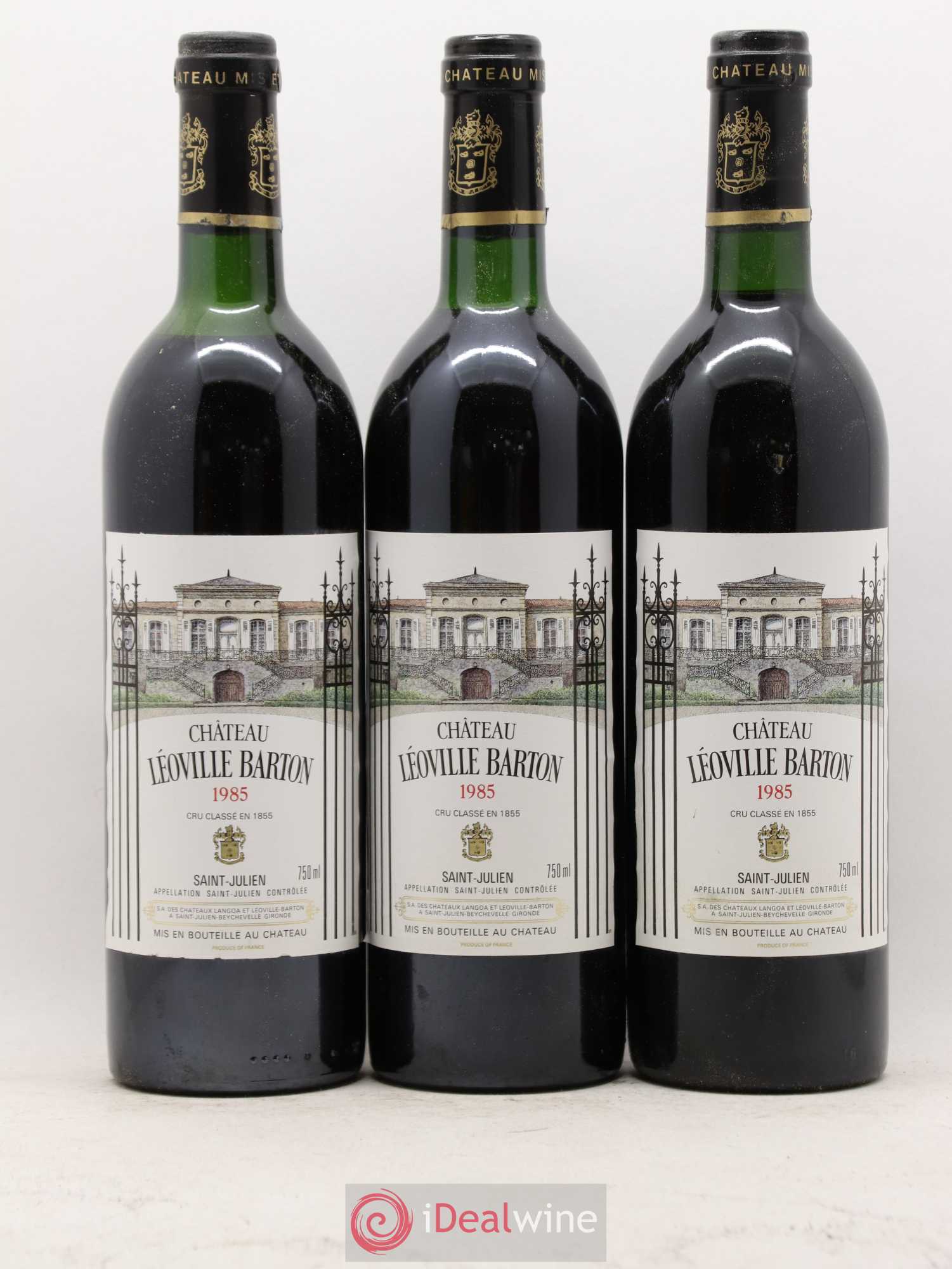 Château Léoville Barton 2ème Grand Cru Classé 1985 - Lot de 12 bouteilles - 4