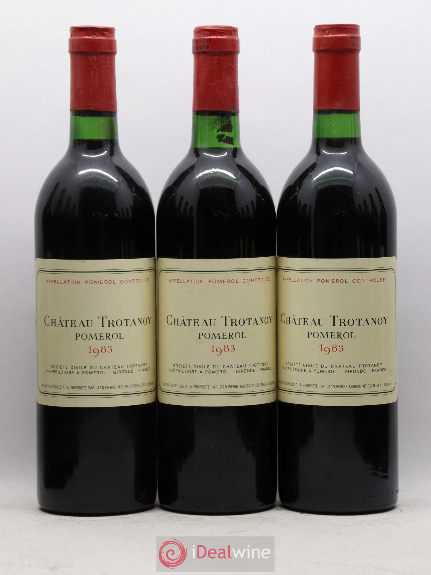 Château Trotanoy 1983 - Lot de 12 bouteilles - 1