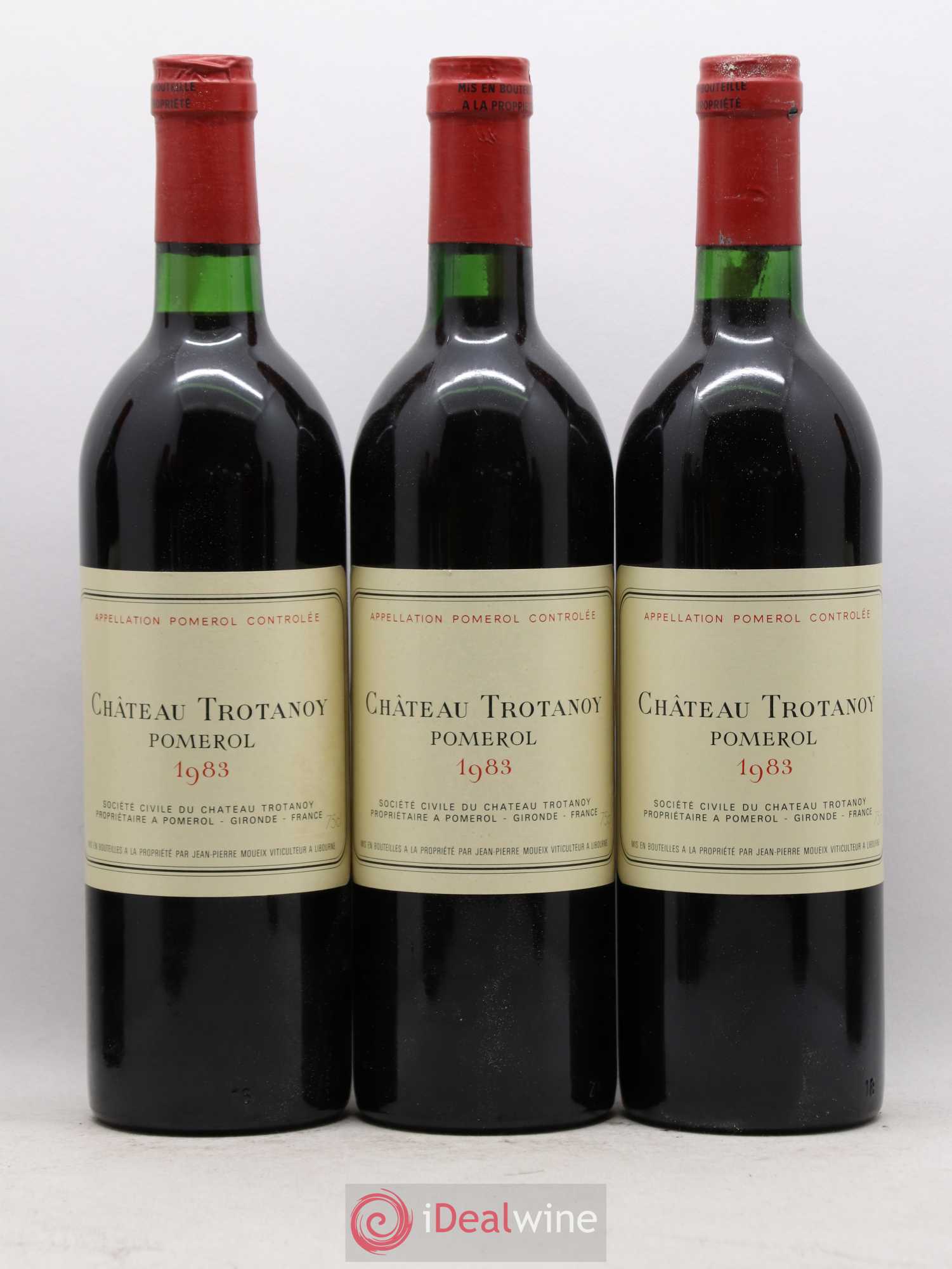 Château Trotanoy 1983 - Lot de 12 bouteilles - 2