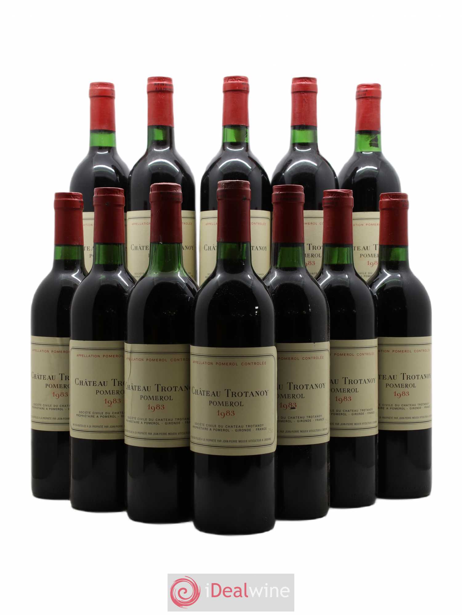 Château Trotanoy 1983 - Lot de 12 bouteilles - 0