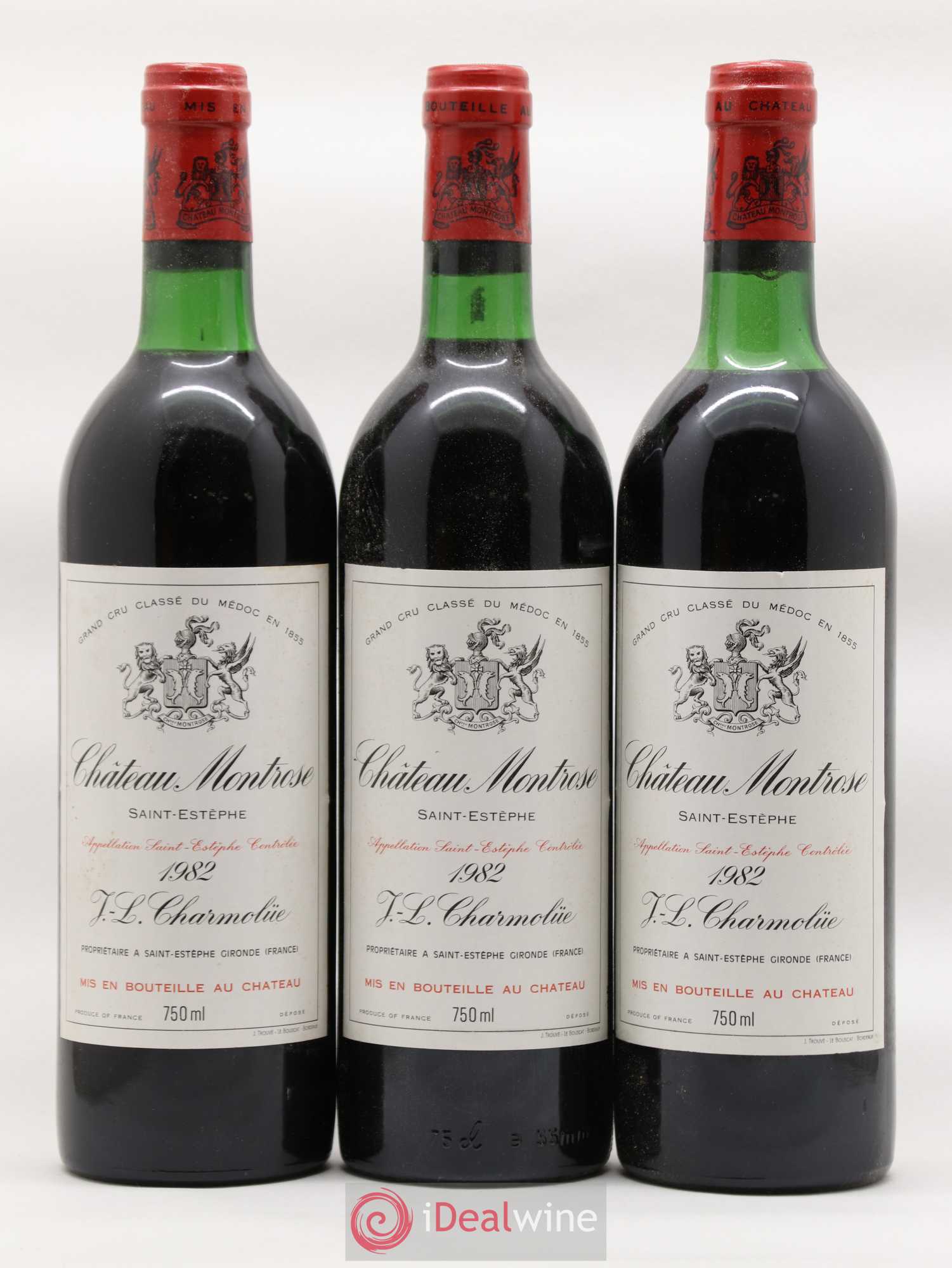 Château Montrose 2ème Grand Cru Classé 1982 - Lot de 12 bouteilles - 2