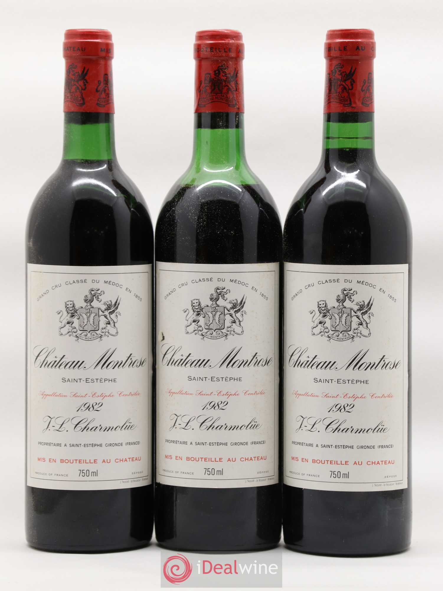 Château Montrose 2ème Grand Cru Classé 1982 - Lot de 12 bouteilles - 3