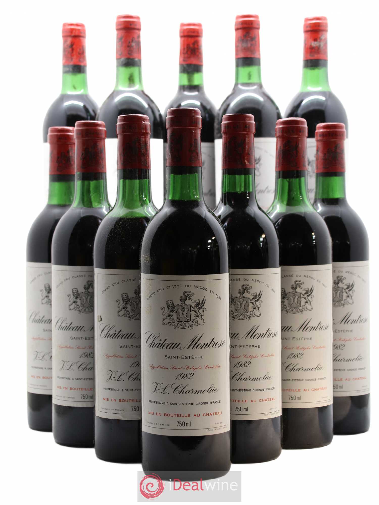 Château Montrose 2ème Grand Cru Classé 1982 - Lot de 12 bouteilles - 0