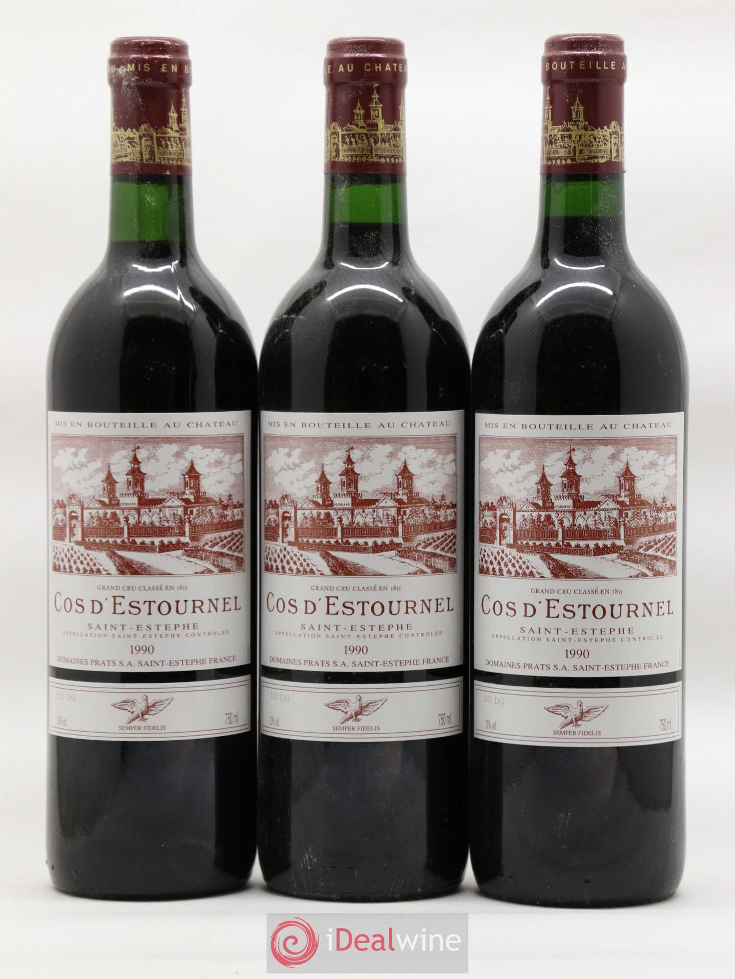 Cos d'Estournel 2ème Grand Cru Classé 1990 - Lot de 12 bouteilles - 1