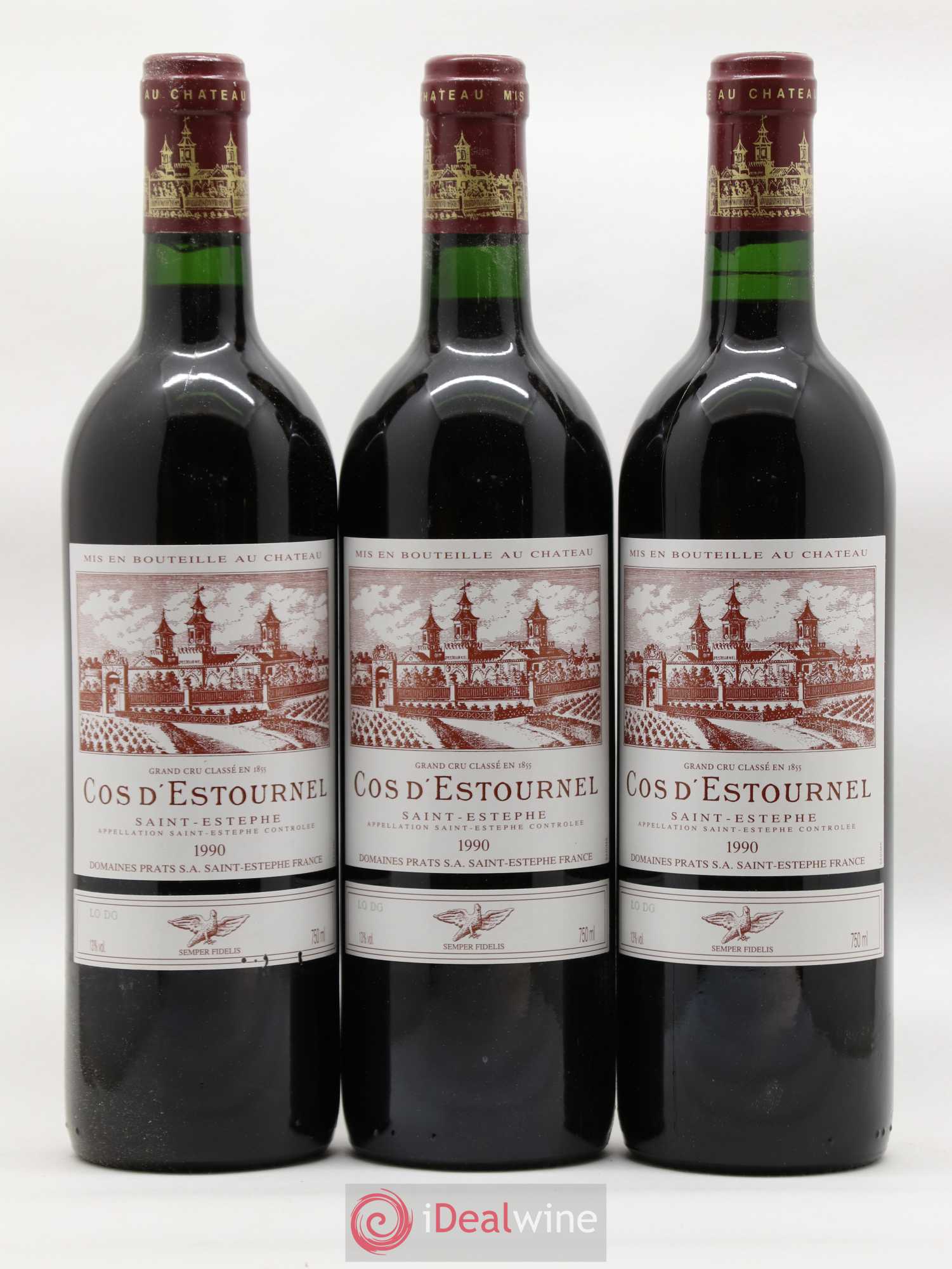 Cos d'Estournel 2ème Grand Cru Classé 1990 - Lot de 12 bouteilles - 2