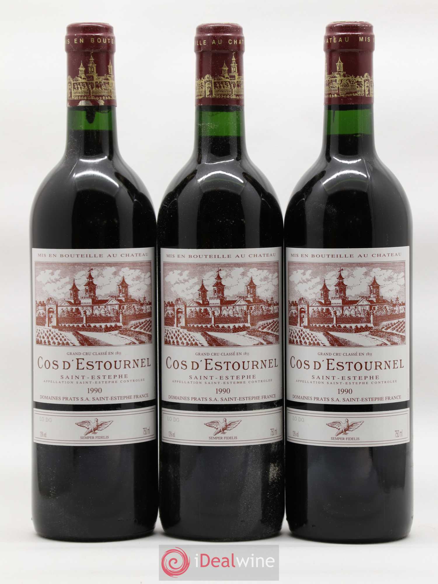 Cos d'Estournel 2ème Grand Cru Classé 1990 - Lot de 12 bouteilles - 3
