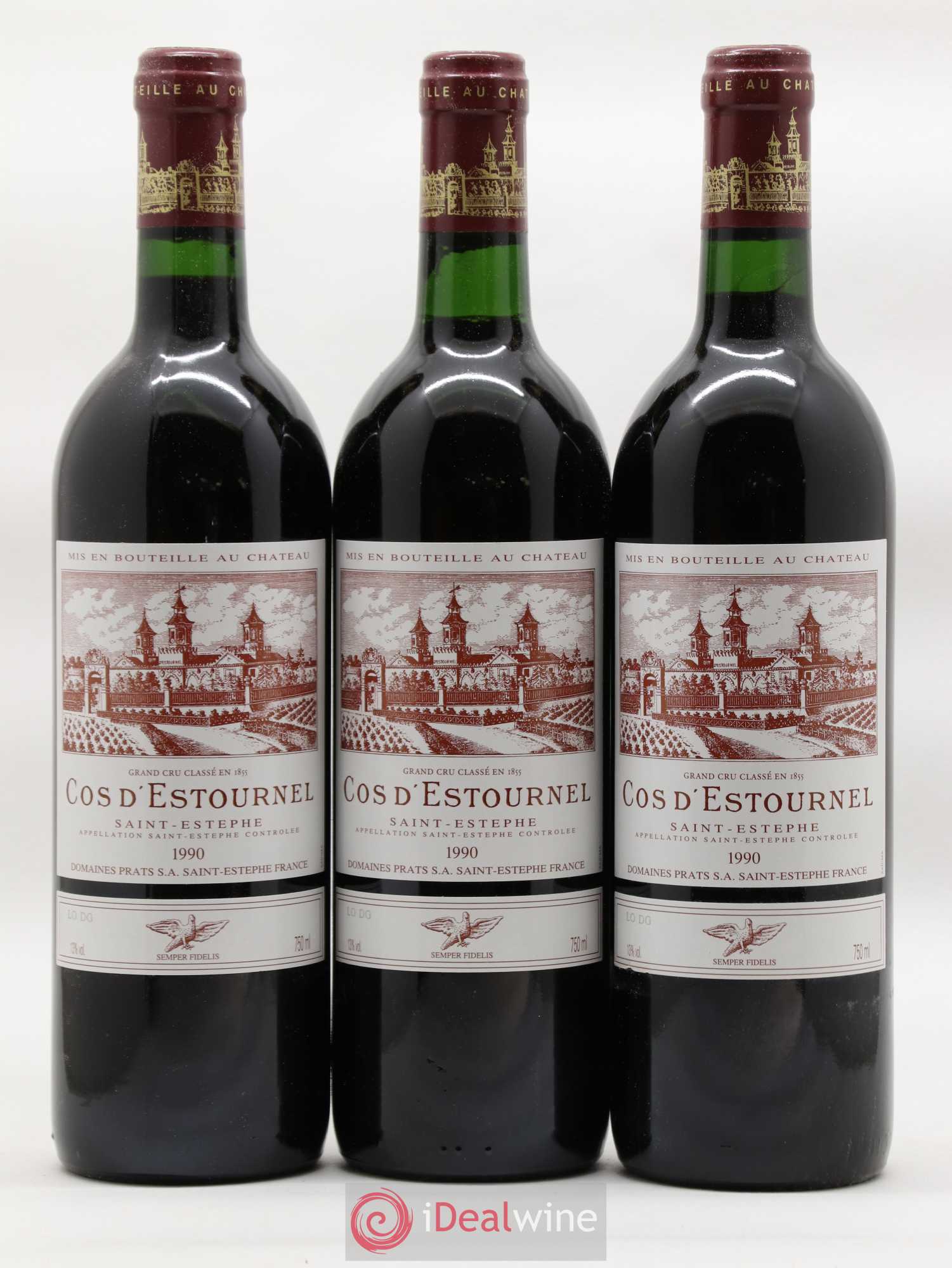 Cos d'Estournel 2ème Grand Cru Classé 1990 - Lot de 12 bouteilles - 4