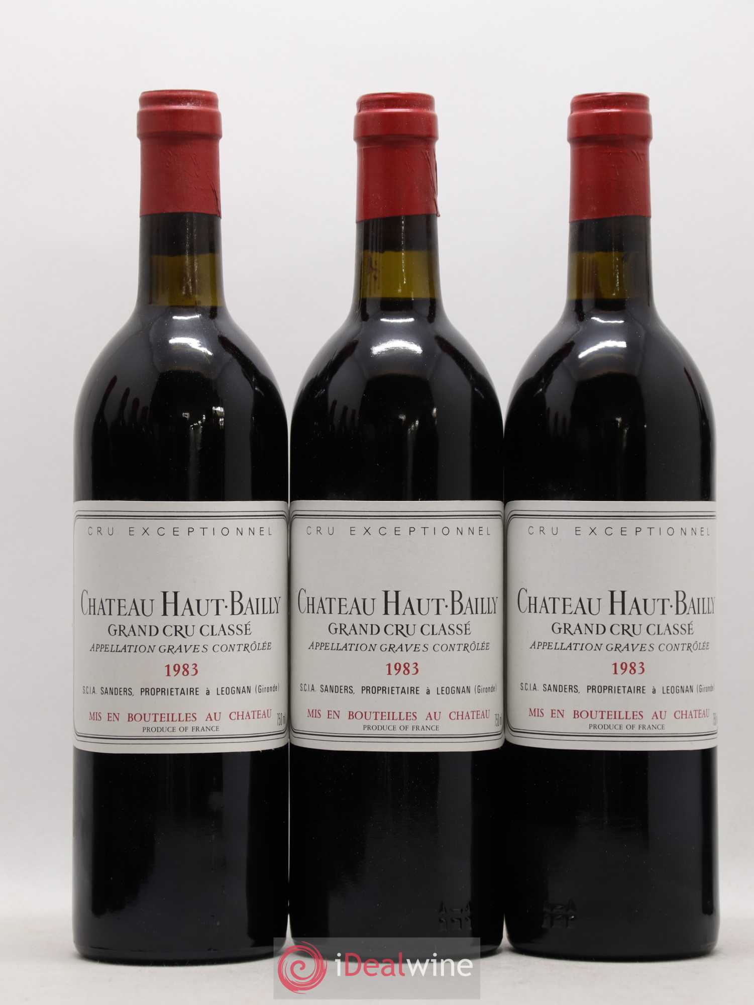 Château Haut-Bailly Cru Classé de Graves 1983 - Lot of 12 bottles - 2