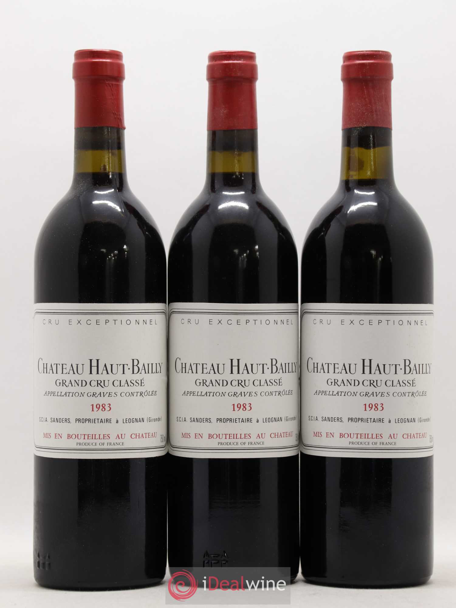 Château Haut-Bailly Cru Classé de Graves 1983 - Lot of 12 bottles - 4