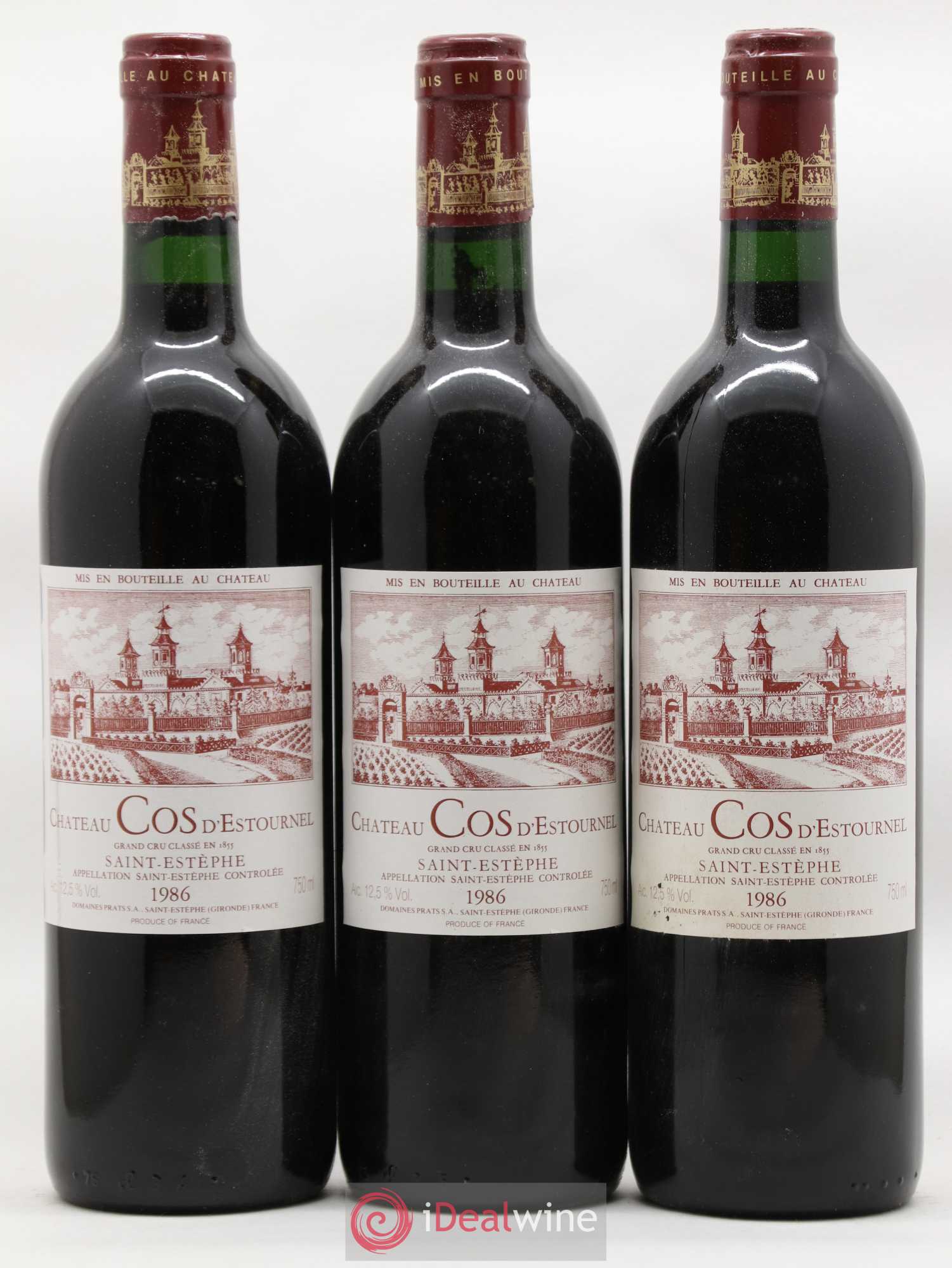Cos d'Estournel 2ème Grand Cru Classé 1986 - Lot de 12 bouteilles - 1