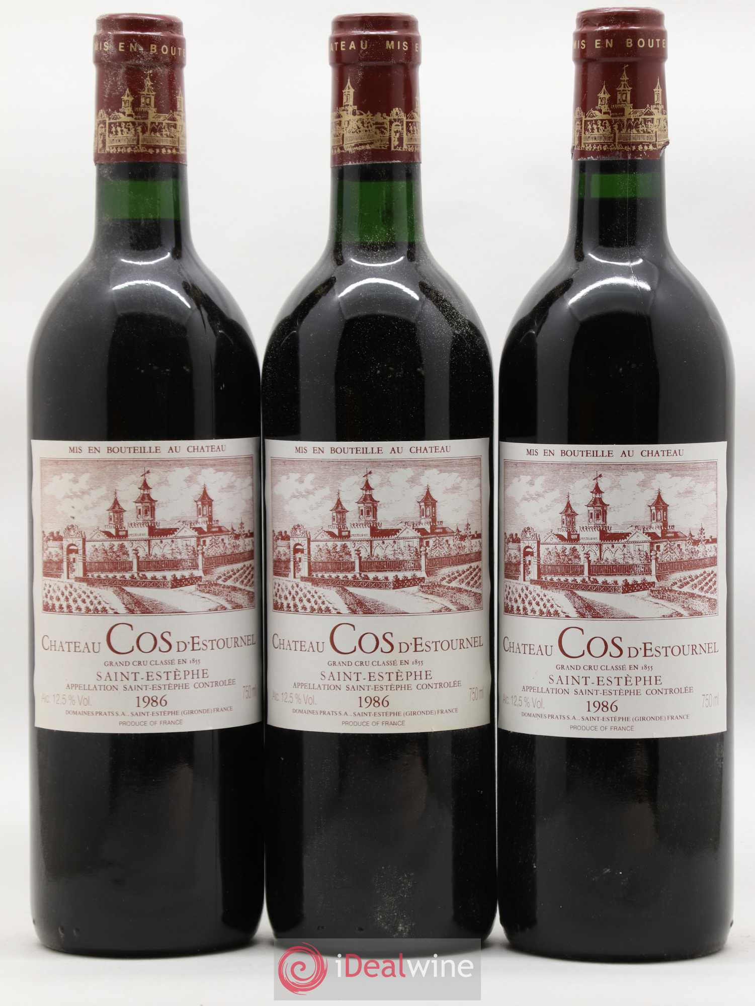 Cos d'Estournel 2ème Grand Cru Classé 1986 - Lot de 12 bouteilles - 3
