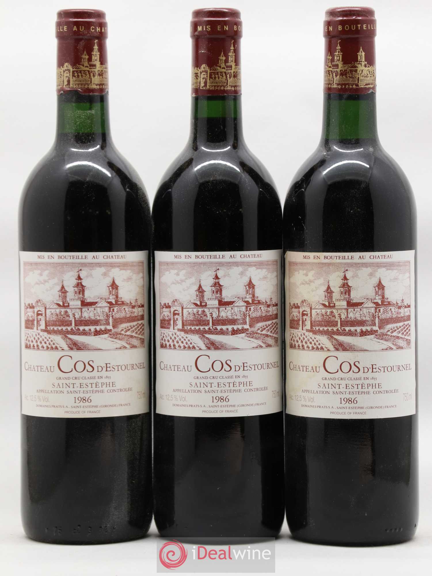 Cos d'Estournel 2ème Grand Cru Classé 1986 - Lot de 12 bouteilles - 4