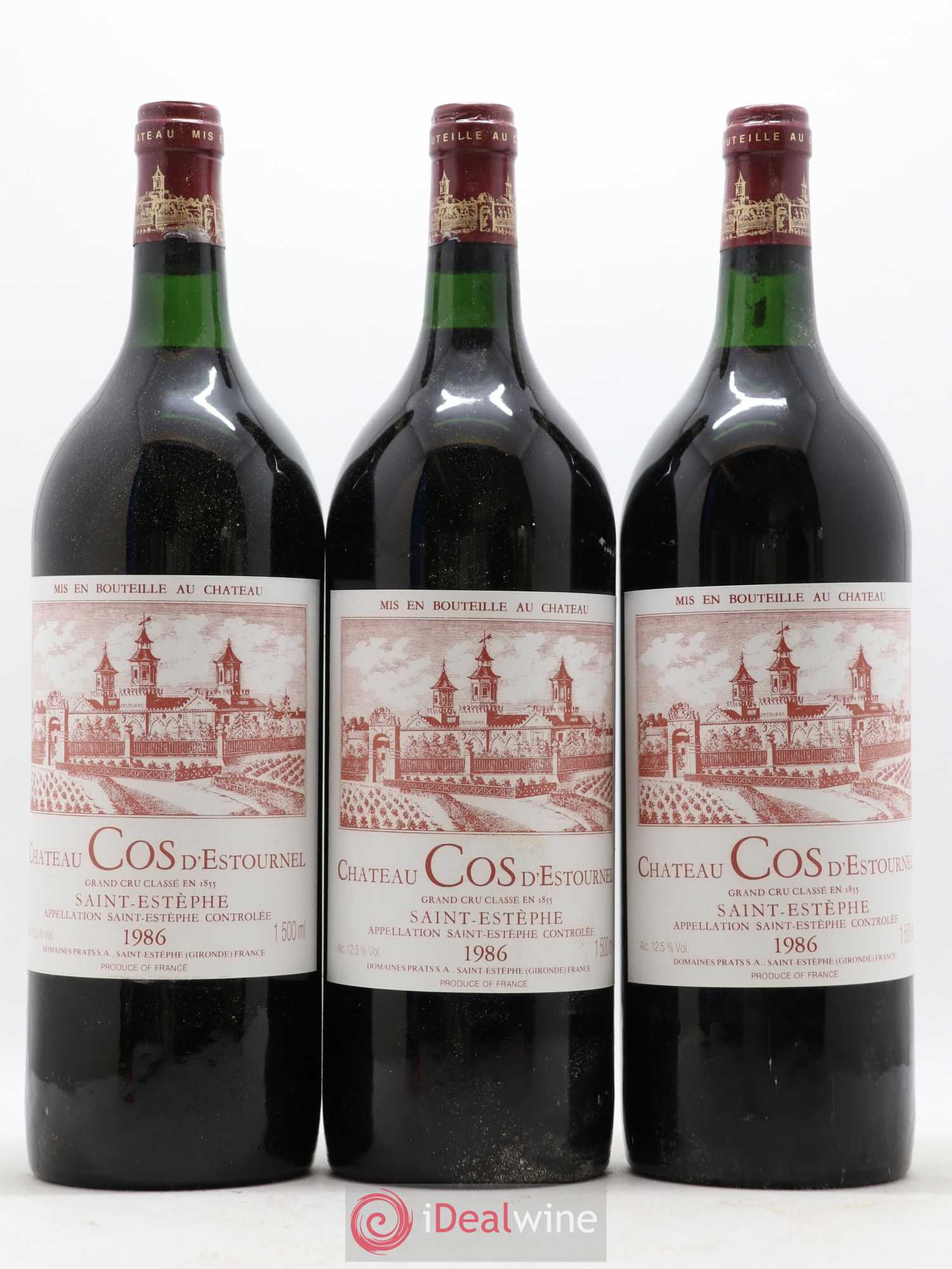 Cos d'Estournel 2ème Grand Cru Classé 1986 - Lot de 6 magnums - 1