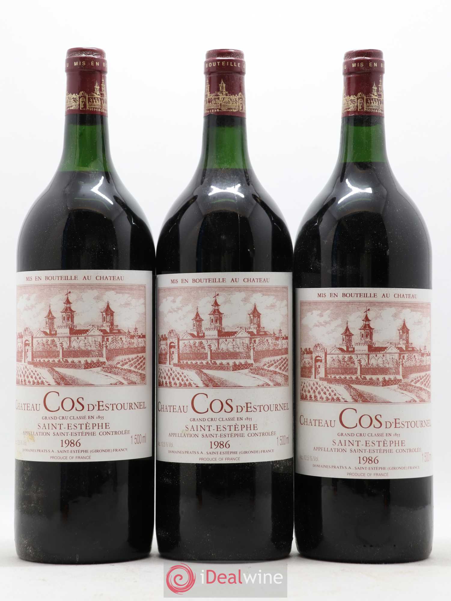 Cos d'Estournel 2ème Grand Cru Classé 1986 - Lot de 6 magnums - 2