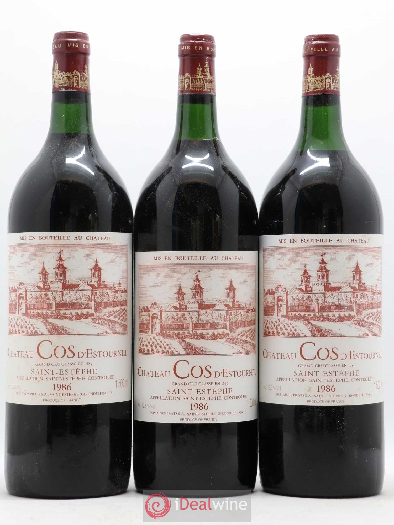 Cos d'Estournel 2ème Grand Cru Classé 1986 - Lot de 6 magnums - 1