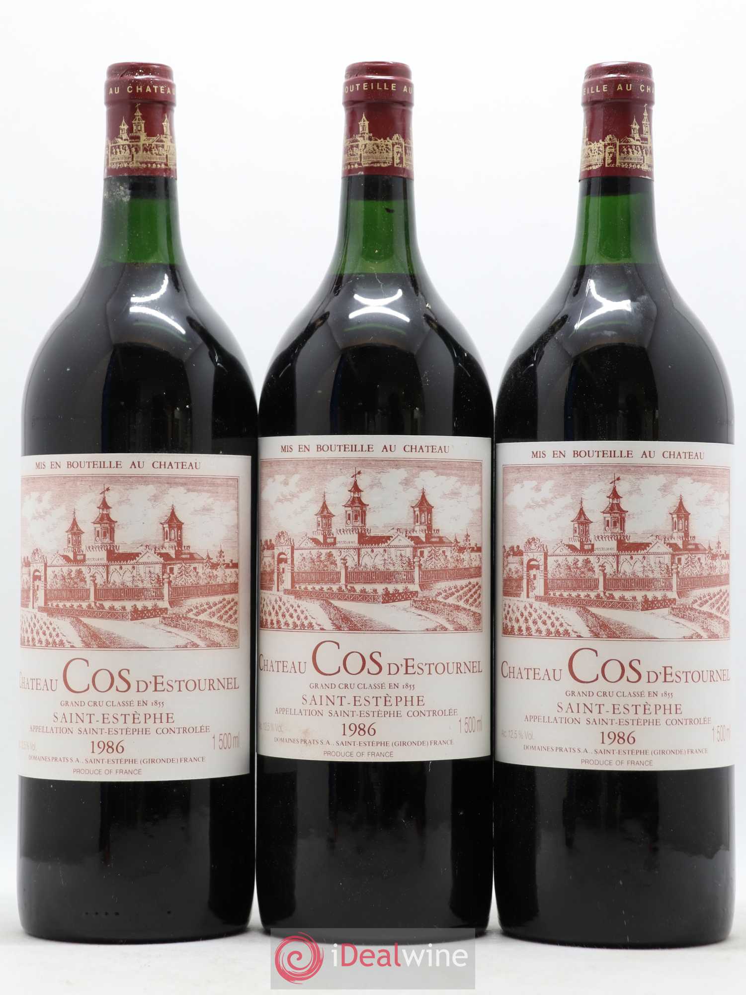 Cos d'Estournel 2ème Grand Cru Classé 1986 - Lot de 6 magnums - 2