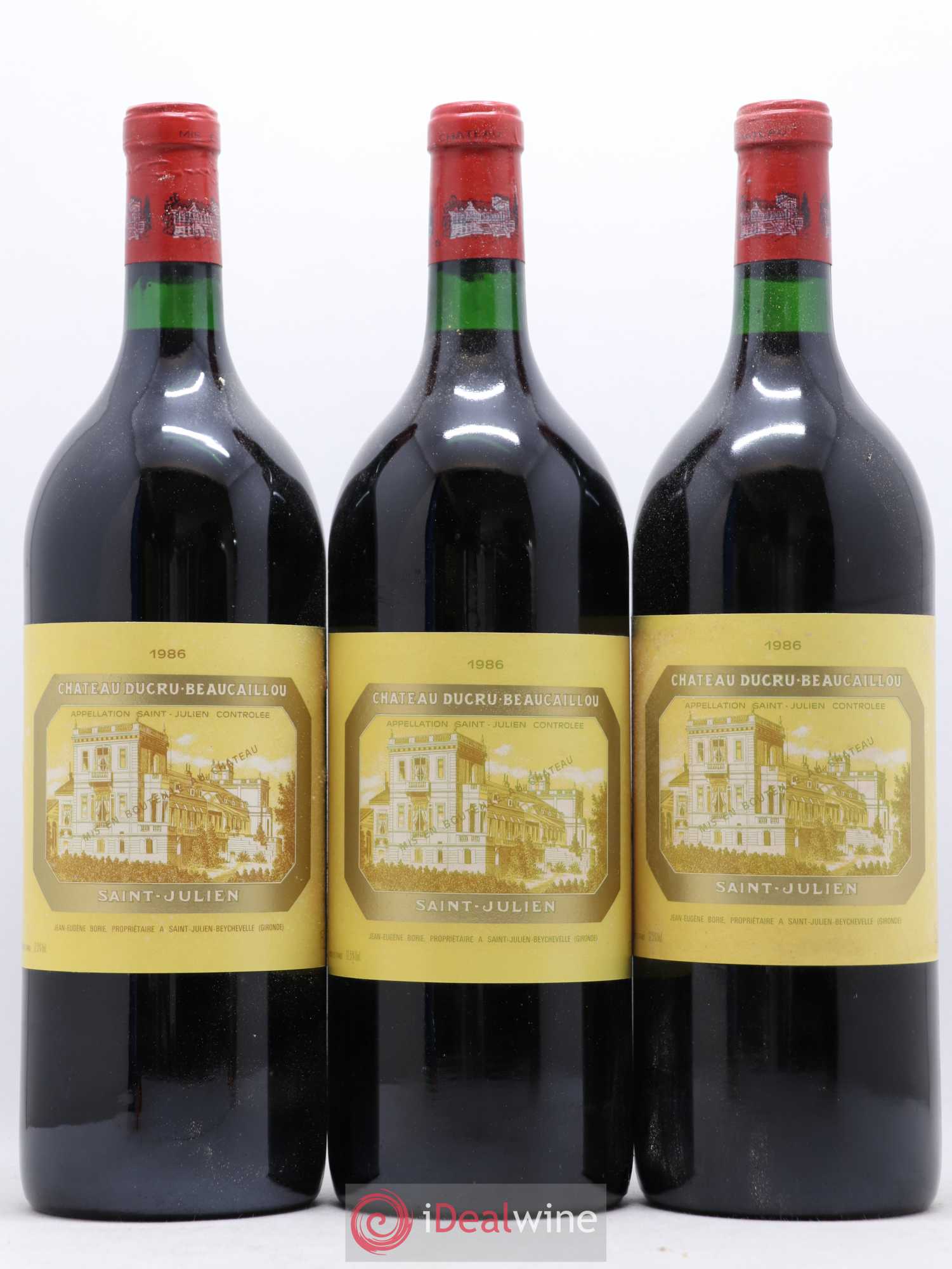 Château Ducru Beaucaillou 2ème Grand Cru Classé 1986 - Lot de 6 magnums - 1