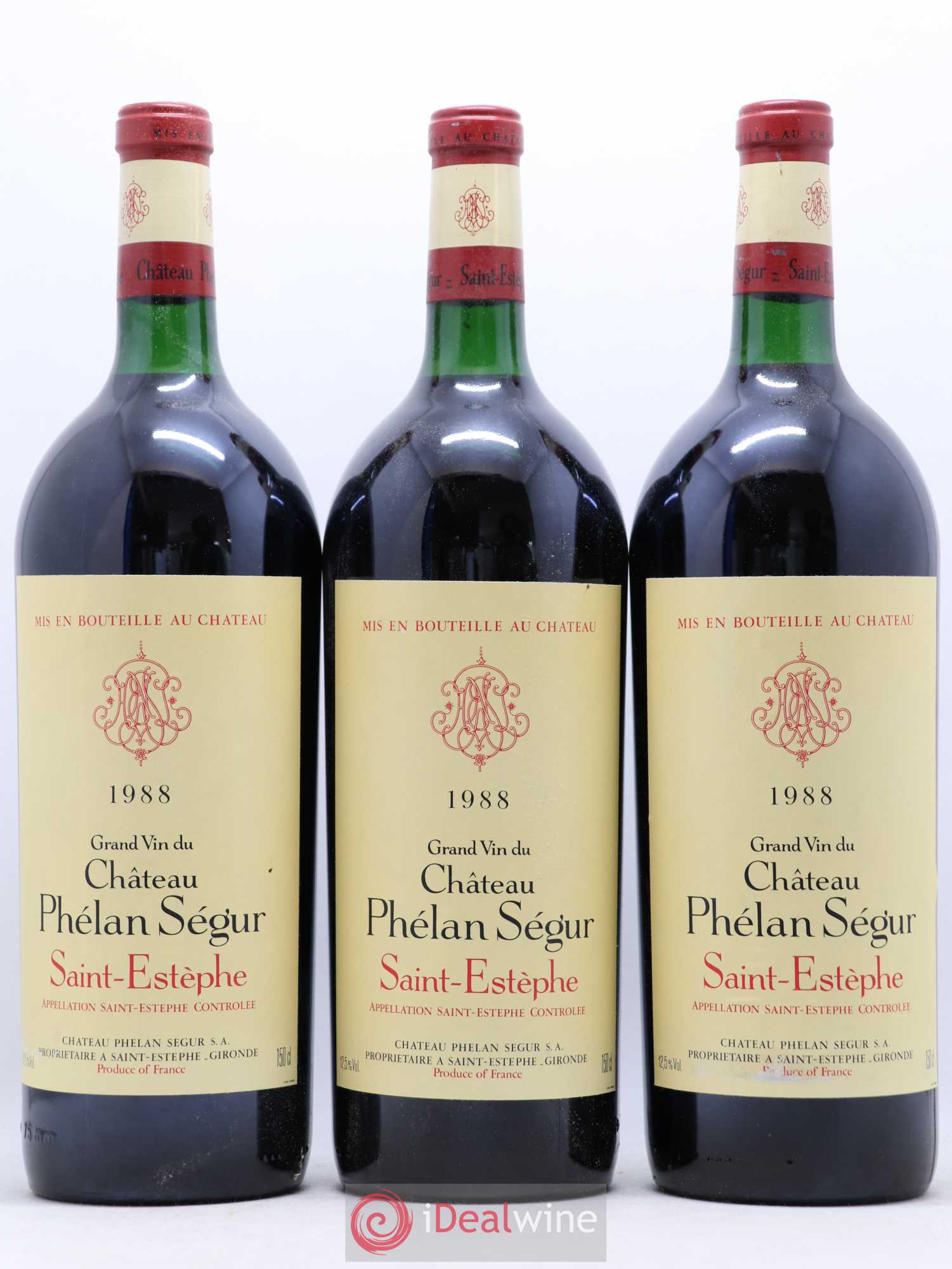 Château Phélan Ségur 1988 - Lot de 6 magnums - 2