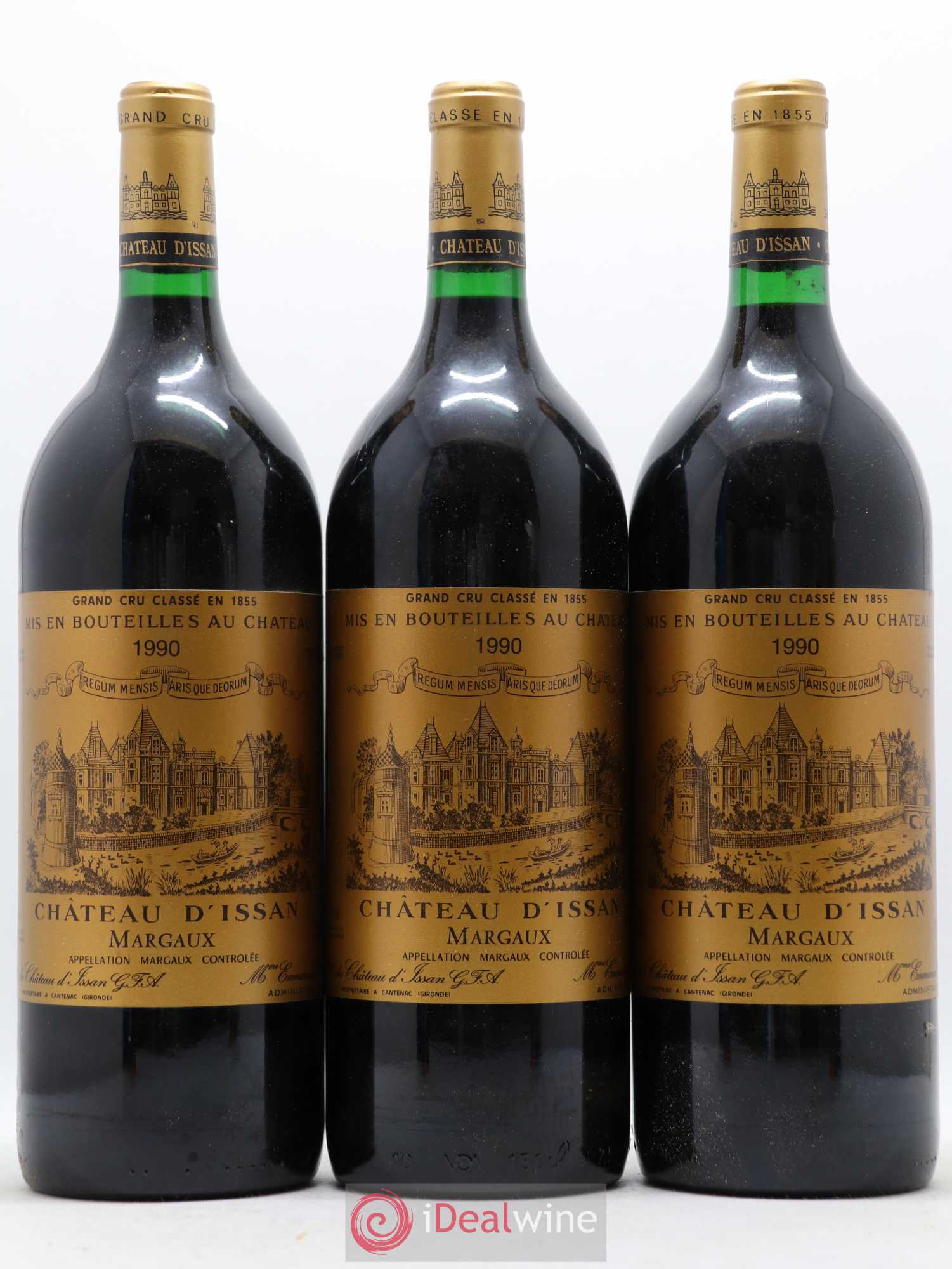 Château d'Issan 3ème Grand Cru Classé 1990 - Lot de 6 magnums - 1