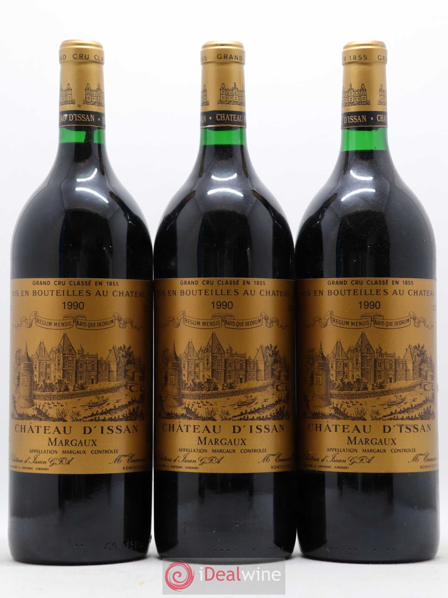 Château d'Issan 3ème Grand Cru Classé 1990 - Lot de 6 magnums - 2