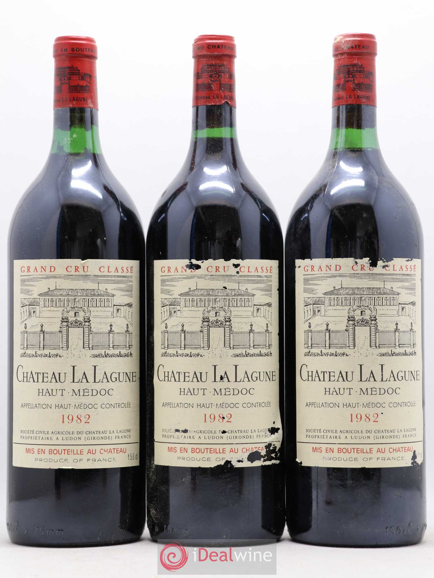 Château la Lagune 3ème Grand Cru Classé 1982 - Lot de 6 magnums - 1