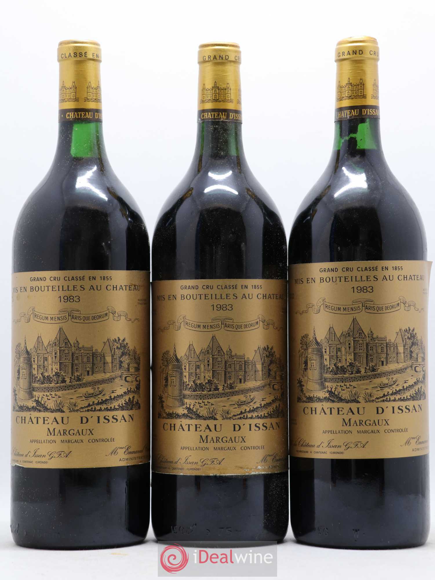 Château d'Issan 3ème Grand Cru Classé 1983 - Lot de 6 magnums - 2