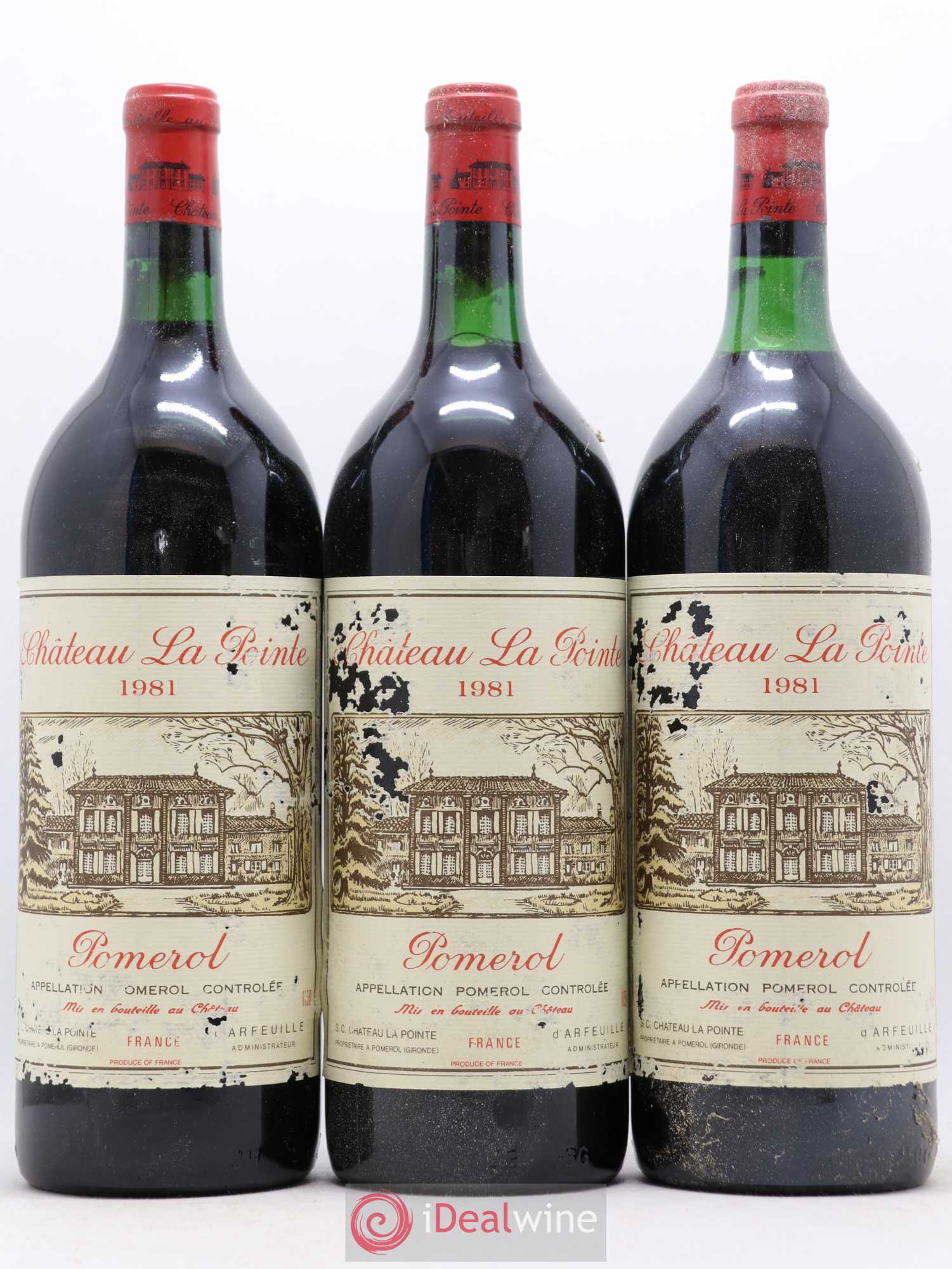 Château la Pointe 1981 - Lot de 6 magnums - 1
