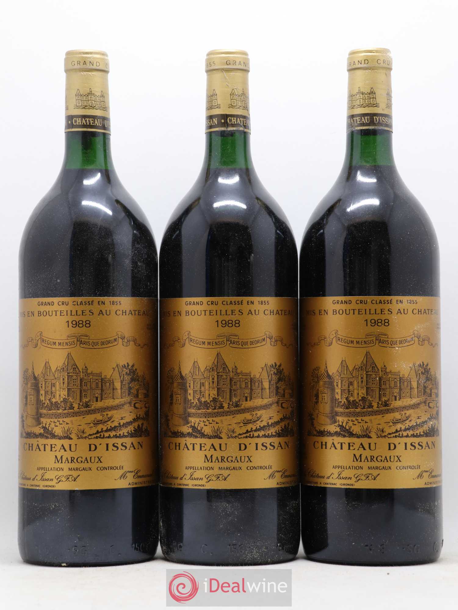 Château d'Issan 3ème Grand Cru Classé 1988 - Lot de 6 magnums - 2