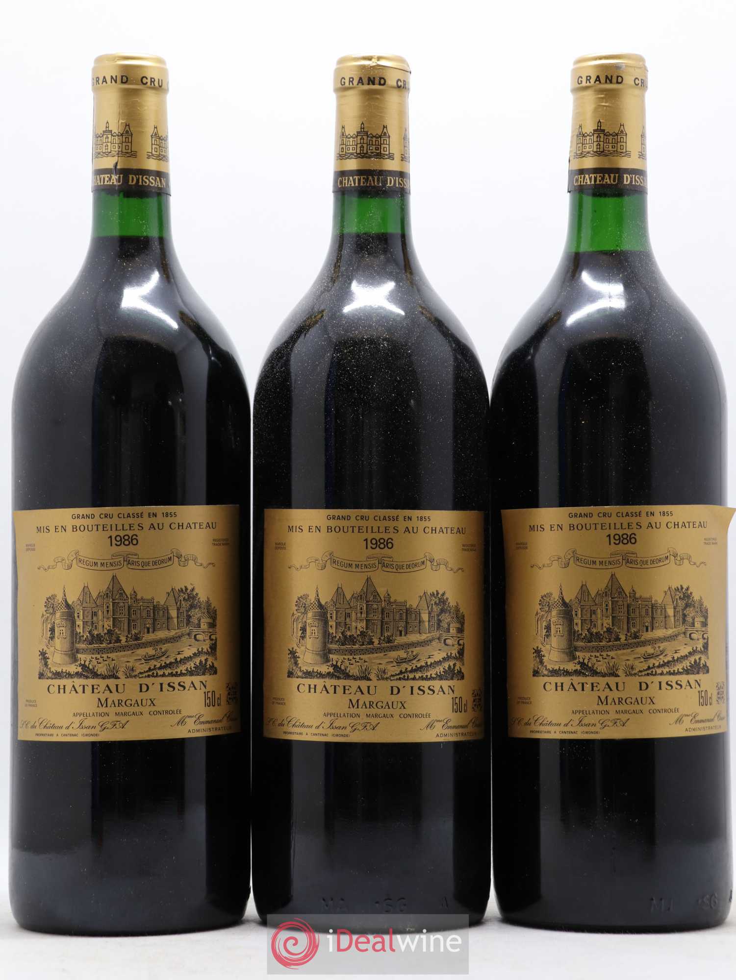 Château d'Issan 3ème Grand Cru Classé 1986 - Lot de 6 magnums - 1