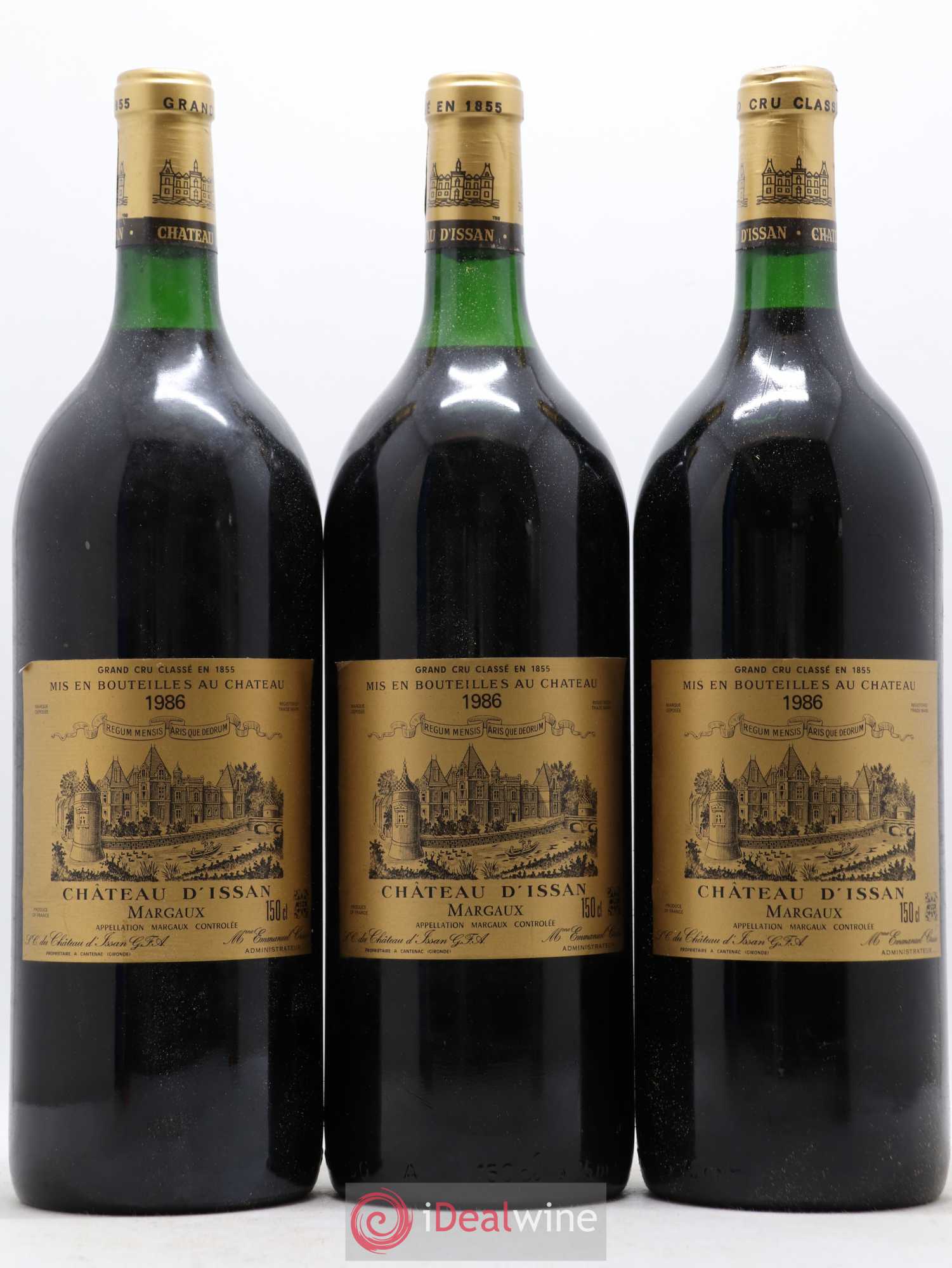 Château d'Issan 3ème Grand Cru Classé 1986 - Lot de 6 magnums - 2