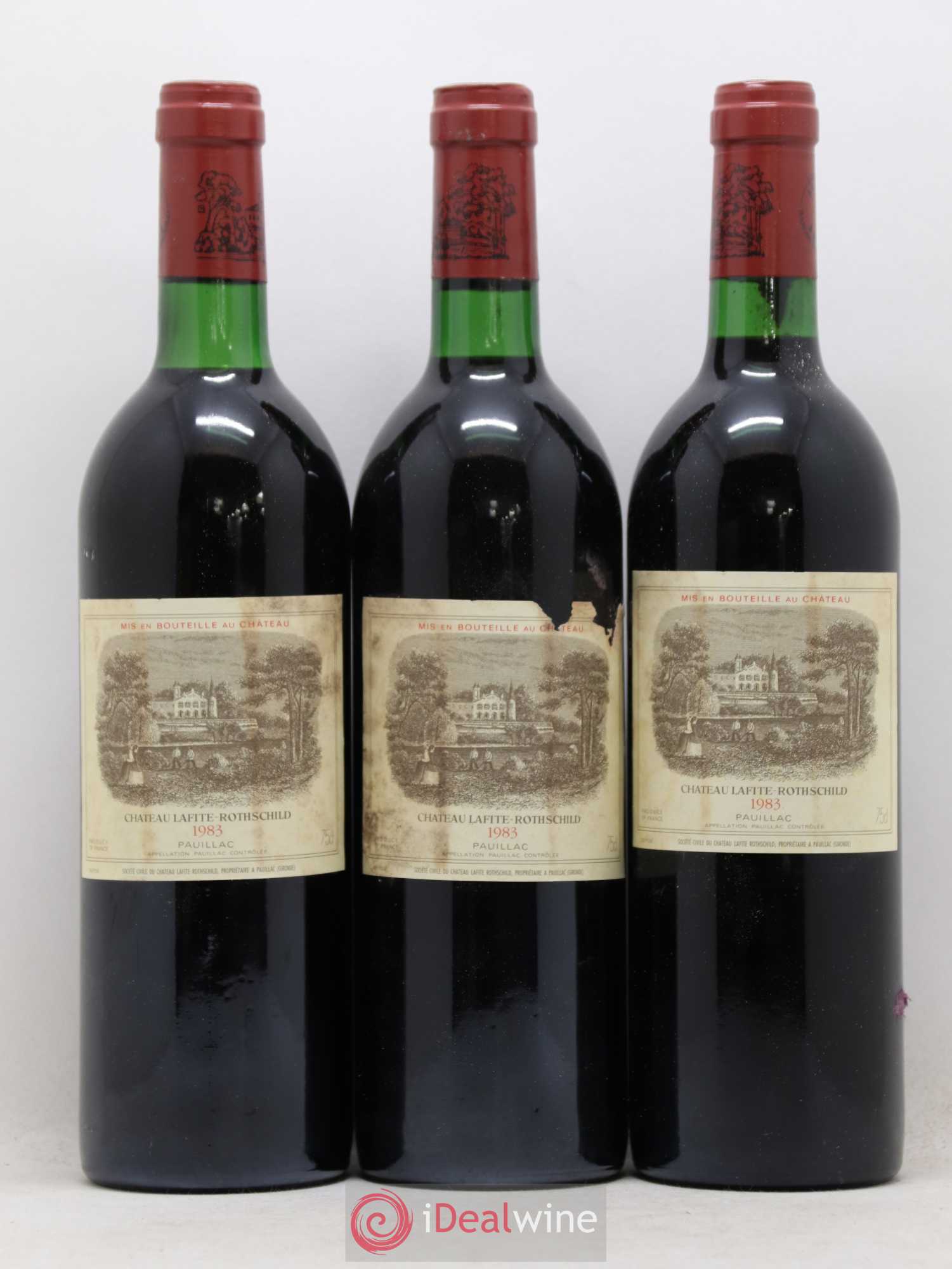 Château Lafite Rothschild 1er Grand Cru Classé 1983 - Lot de 6 bouteilles - 2