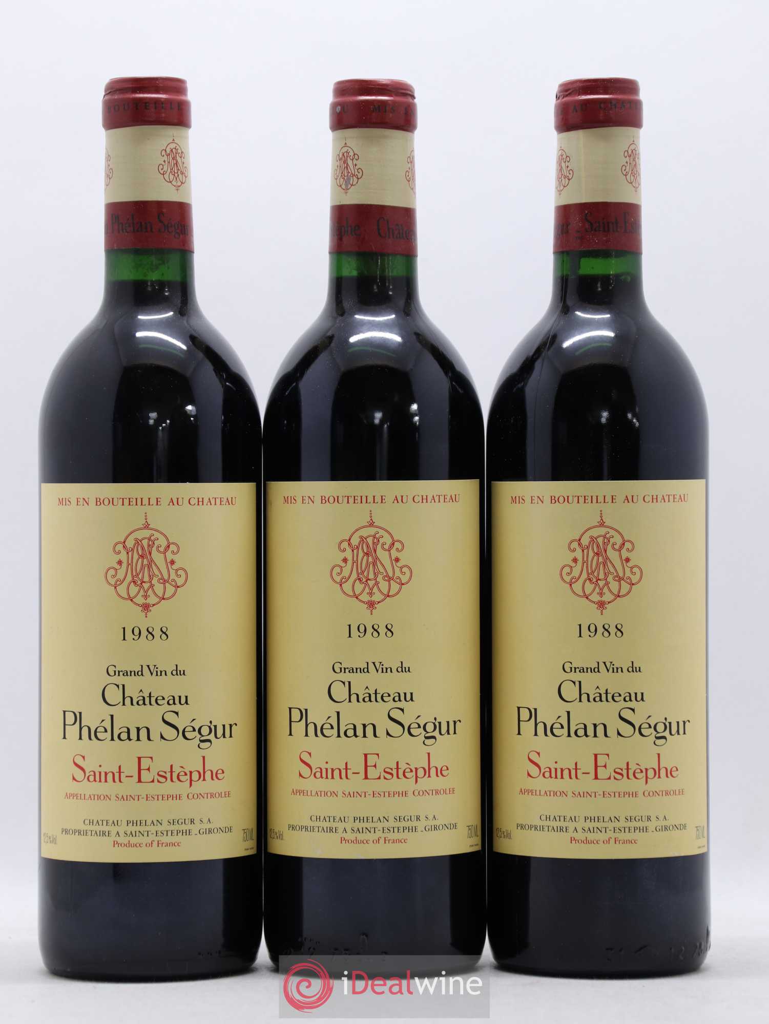 Château Phélan Ségur 1988 - Lot de 12 bouteilles - 4