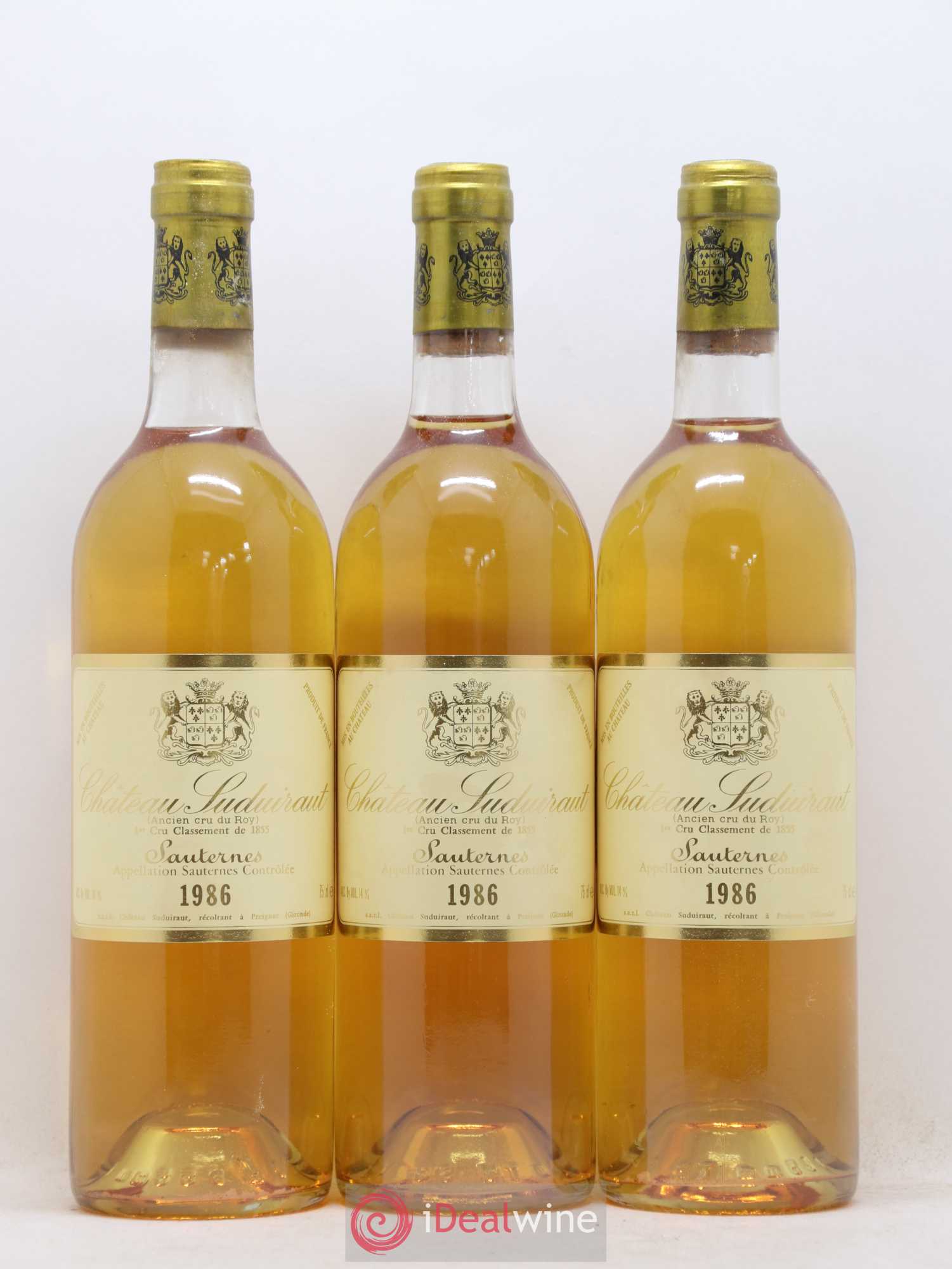 Château Suduiraut 1er Grand Cru Classé 1986 - Lotto di 12 bottiglie - 2