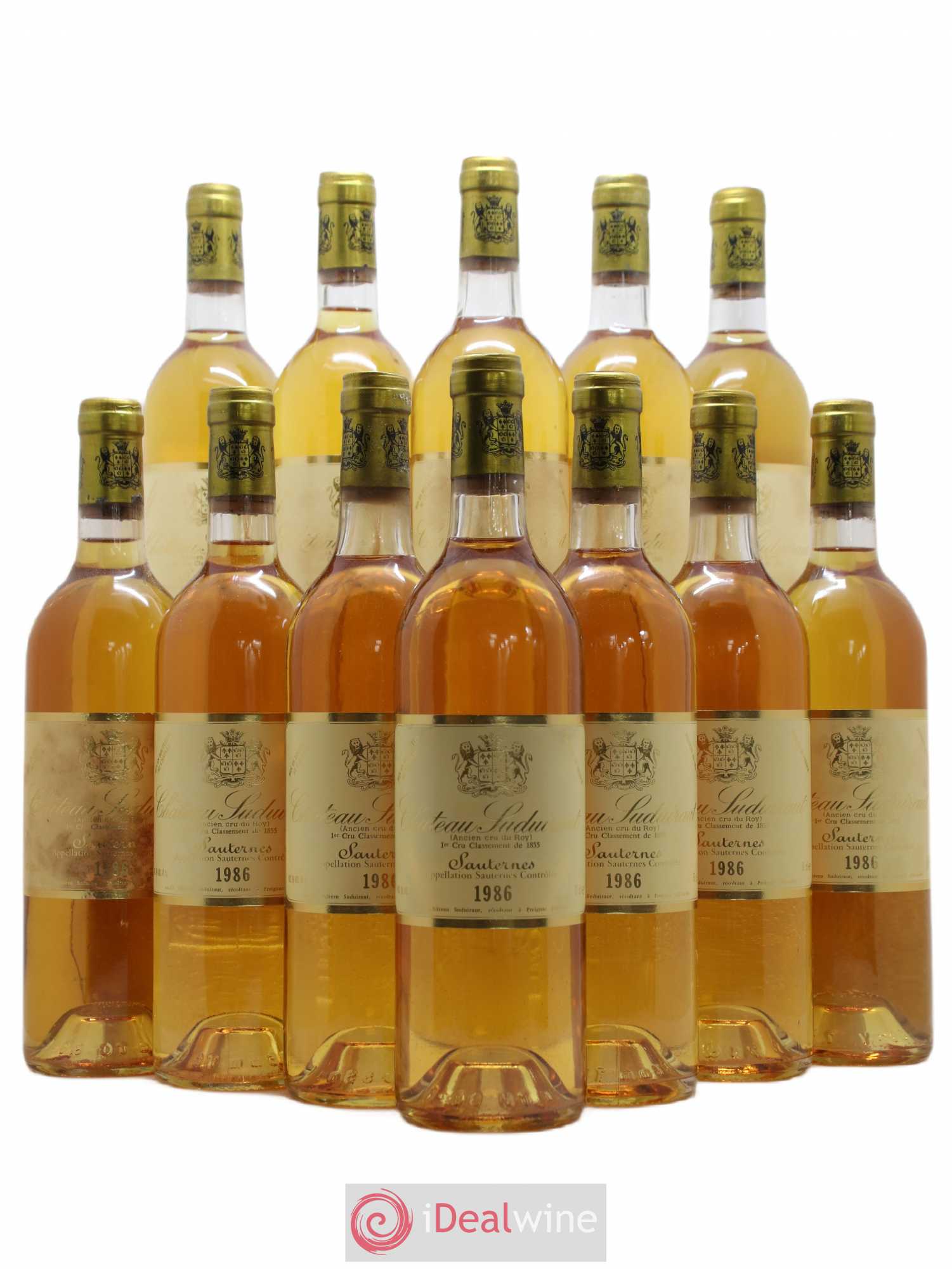 Château Suduiraut 1er Grand Cru Classé 1986 - Lotto di 12 bottiglie - 0