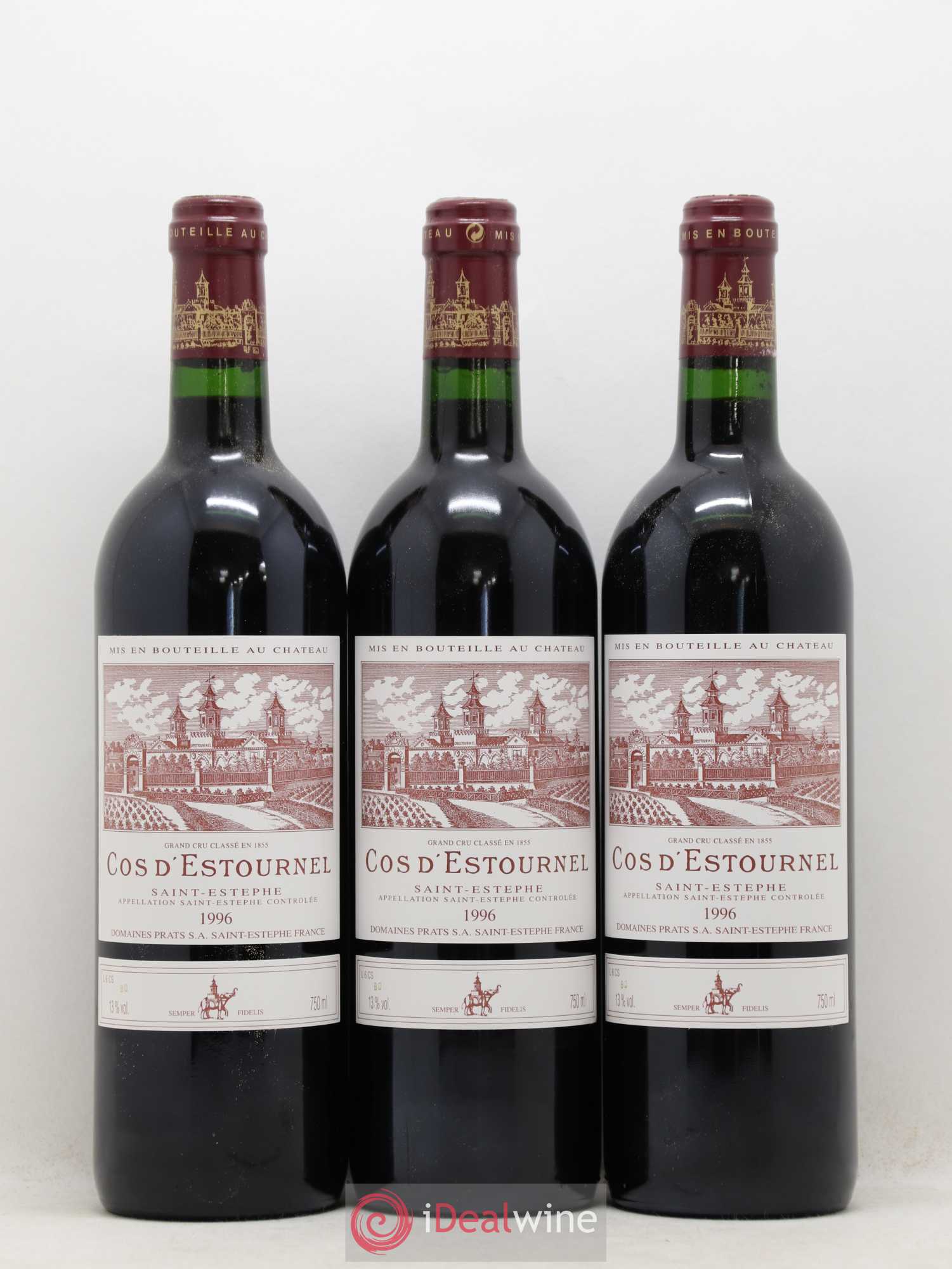 Cos d'Estournel 2ème Grand Cru Classé 1996 - Lot de 12 bouteilles - 2