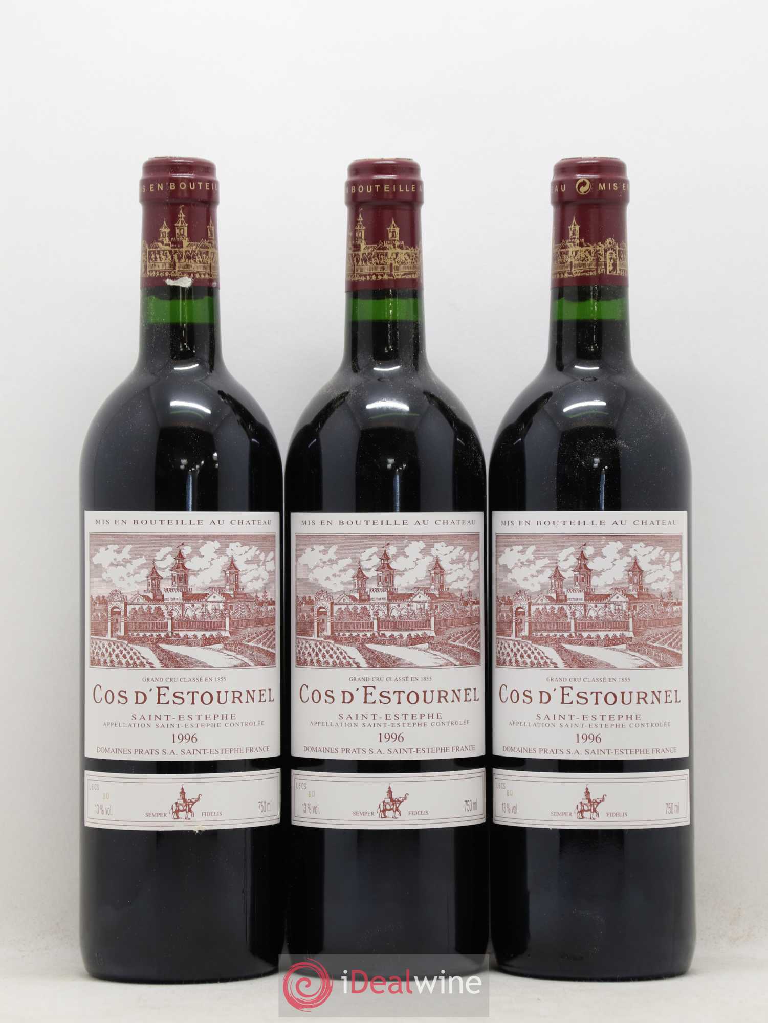 Cos d'Estournel 2ème Grand Cru Classé 1996 - Lot de 12 bouteilles - 3