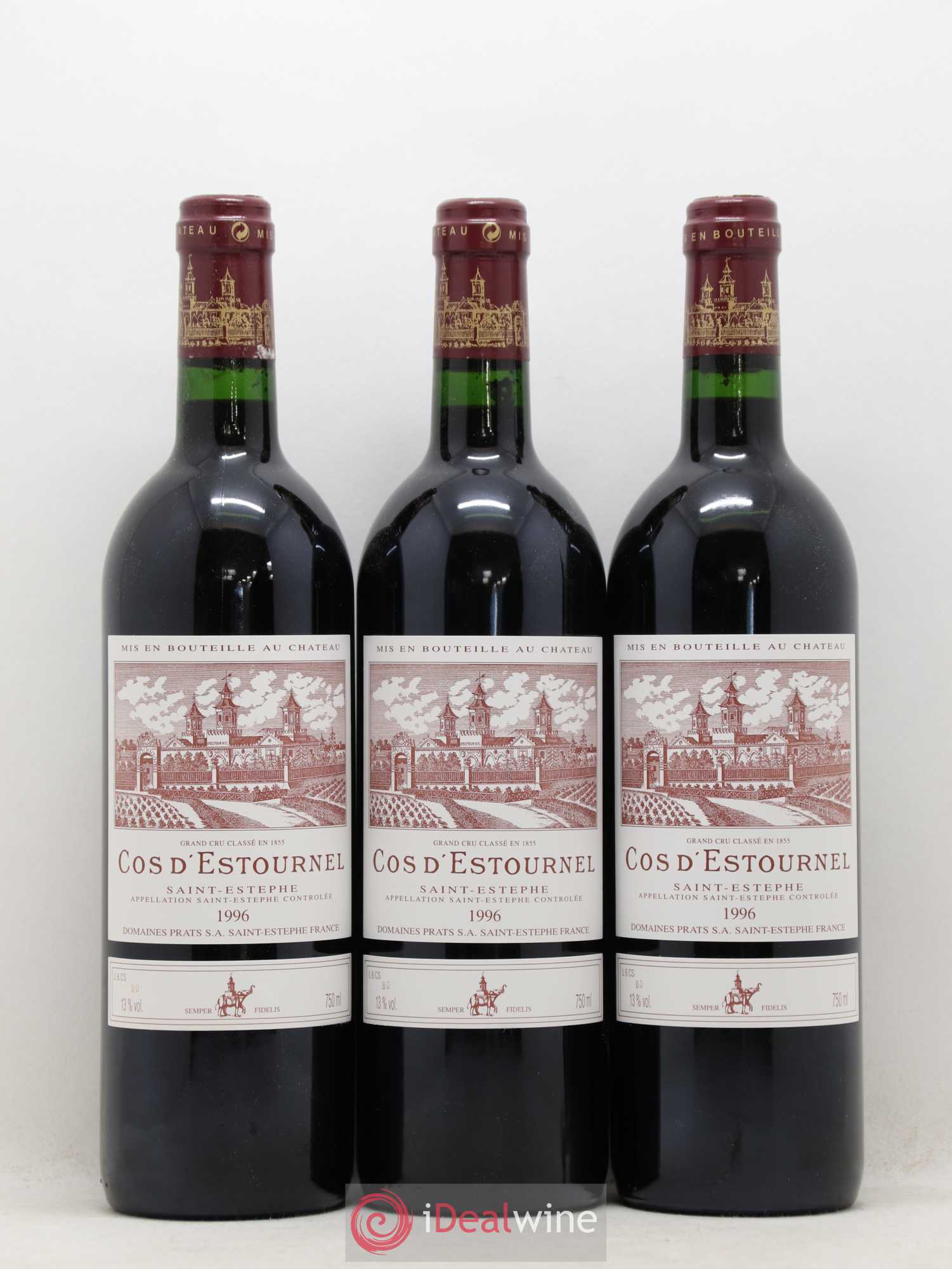 Cos d'Estournel 2ème Grand Cru Classé 1996 - Lot de 12 bouteilles - 4